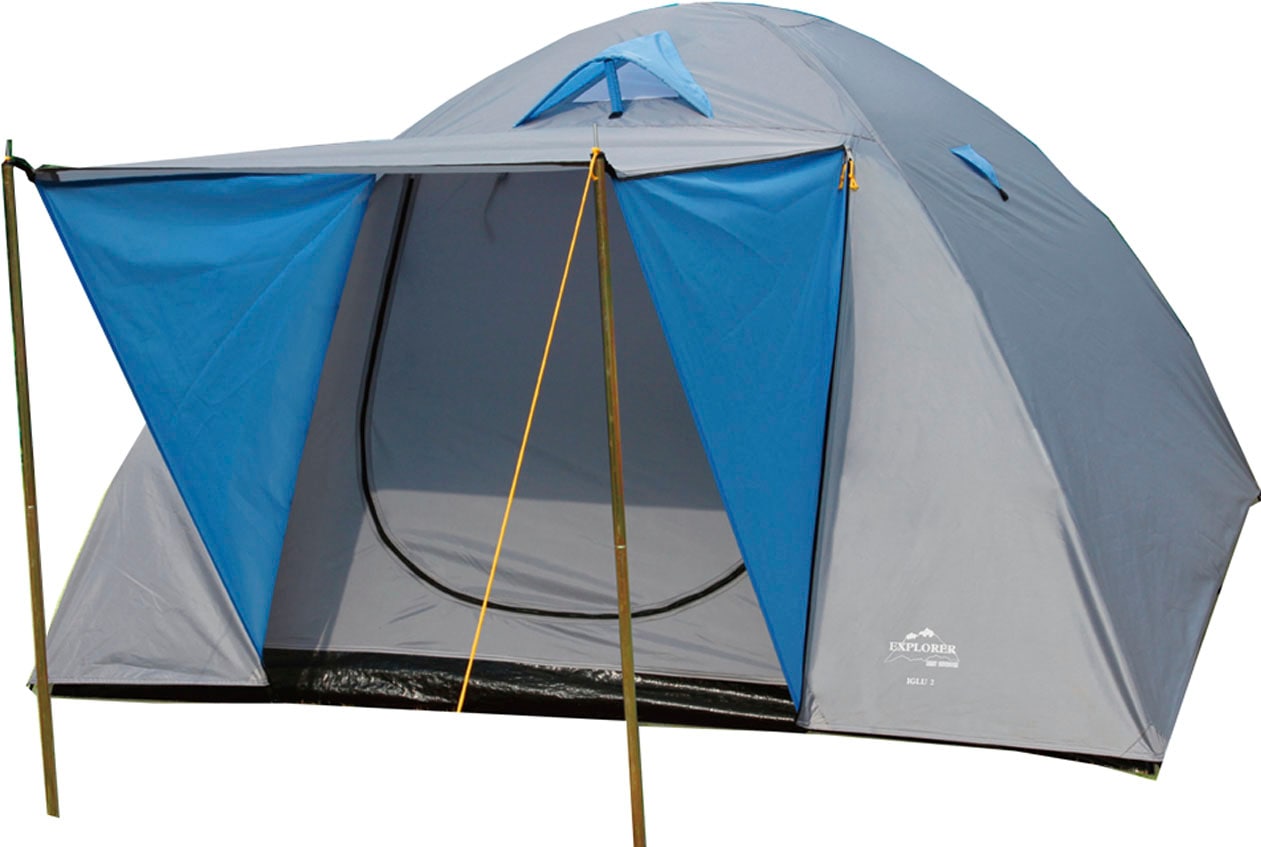 Kuppelzelt »Iglu Zelt 3-4 Personen Campingzelt wasserdicht winddicht Ventilation«, 4...