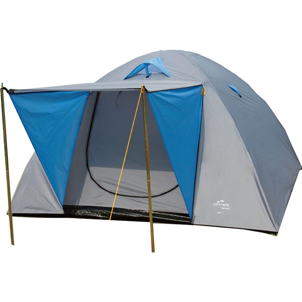 EXPLORER Kuppelzelt »Iglu Zelt 3-4 Personen Campingzelt wasserdicht winddicht Ventilation«, 4 Personen