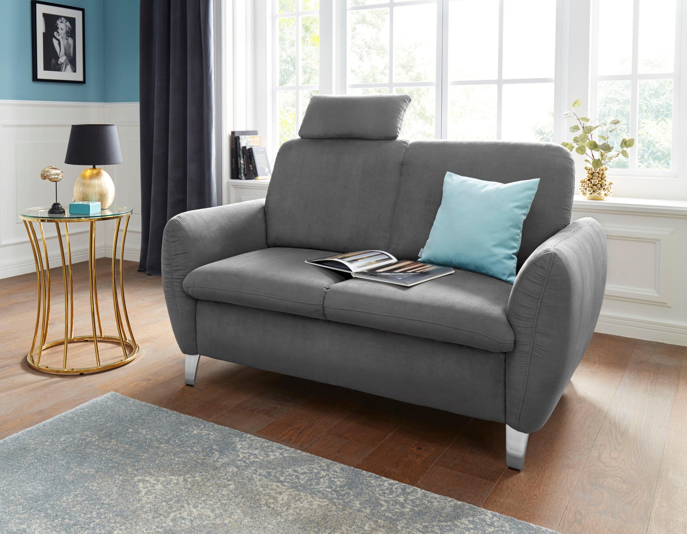 sit&more 2-Sitzer "Daytona" inklusive Federkern und einer Kopfstütze günstig online kaufen