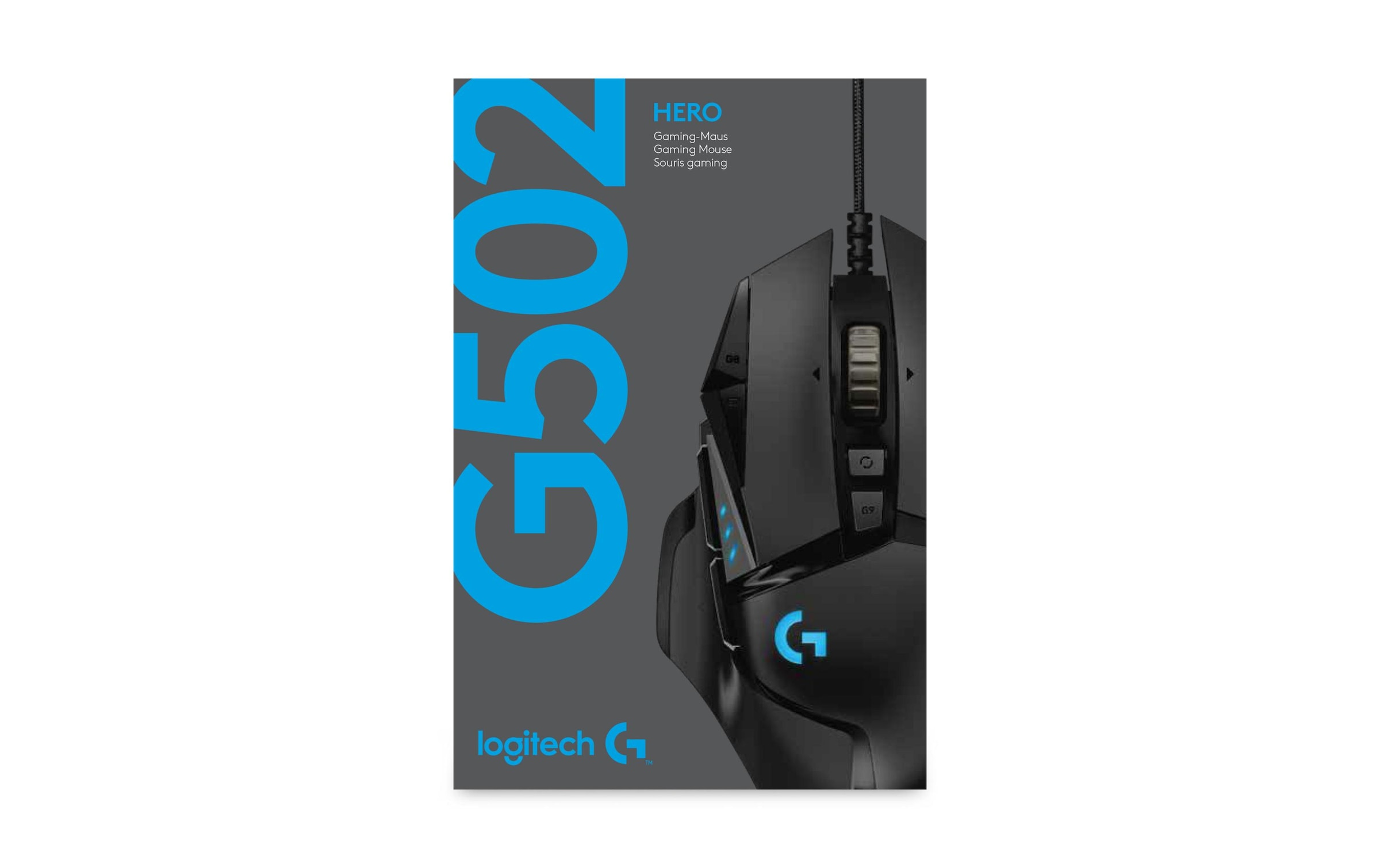Logitech Gaming-Maus »G502 HERO« kabelgebunden