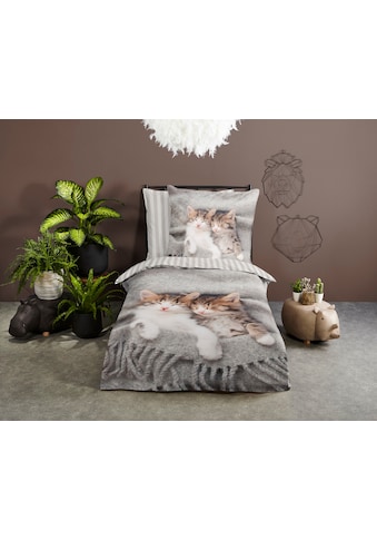 PURE luxury collection Kinderbettwäsche »Snooze« (2 tlg.) Tro...