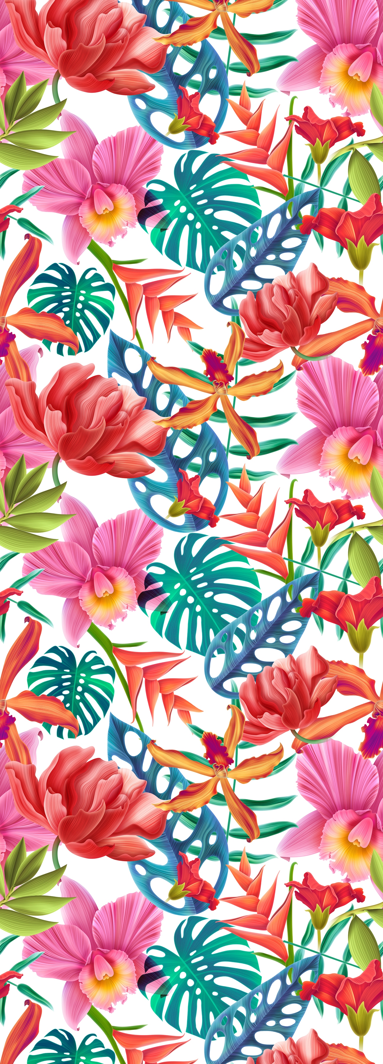 QUEENCE Vinyltapete "Annabell", B/L: 0,9mm x 2,5mm, Rollen:, bunt, Tapeten, 90x250cm, selbstklebend, kinderleichte Anbringung,, Sticker