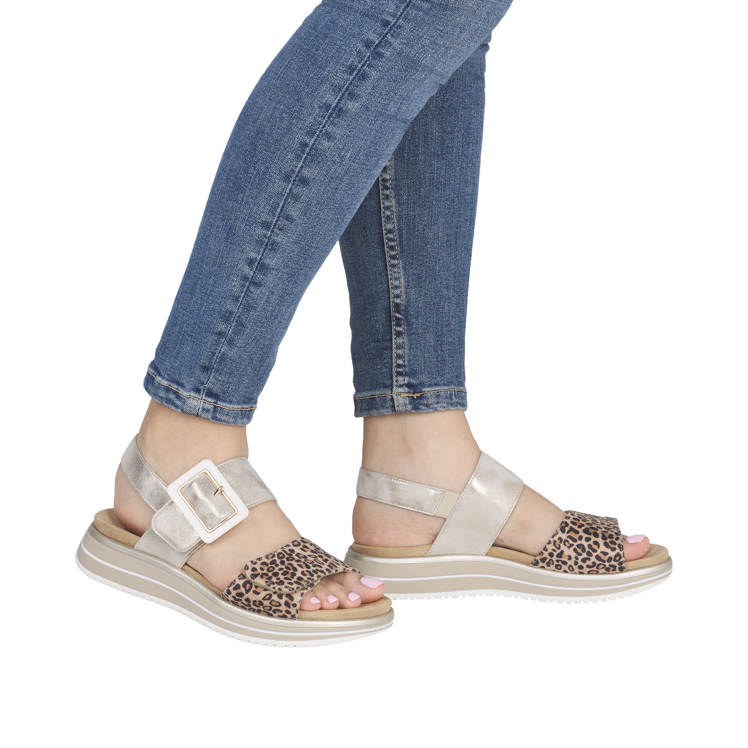 Remonte Plateausandale Sandalette, Keilsandale, Sommerschuh mit Lite ´n Sof günstig online kaufen