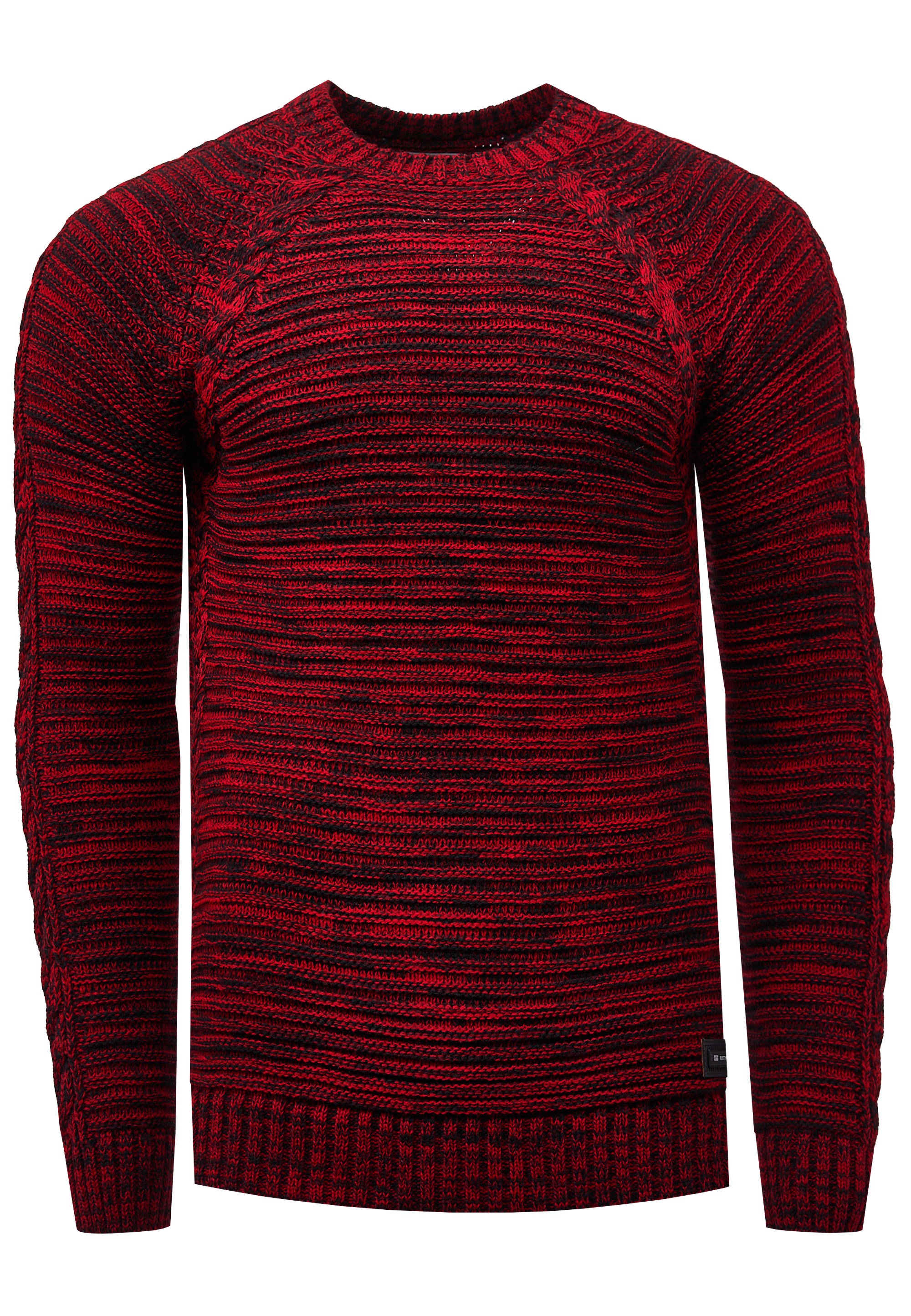 Rusty Neal Strickpullover, in meliertem Design