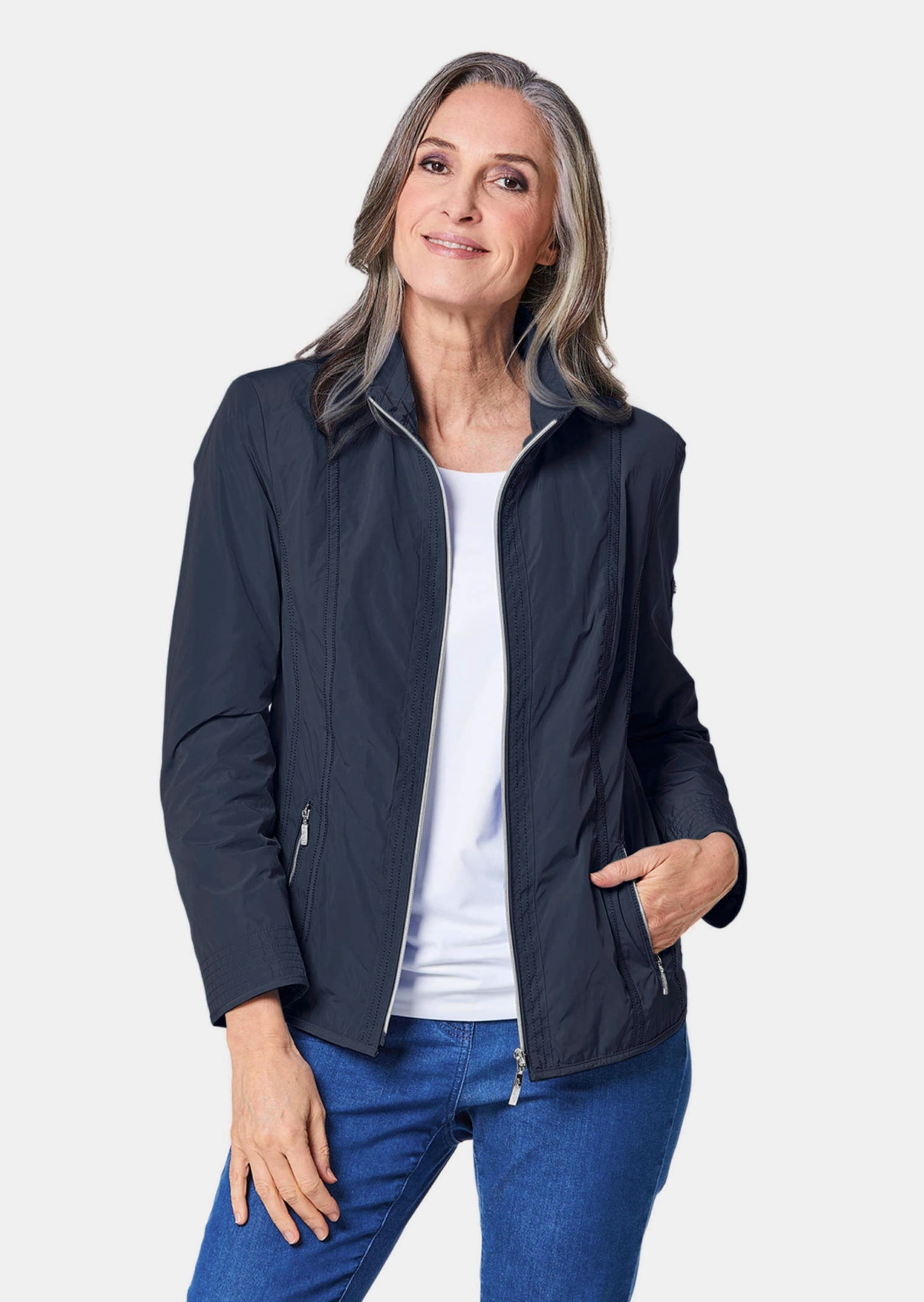 GOLDNER Blouson »Jacke Modische Übergangsjacke«