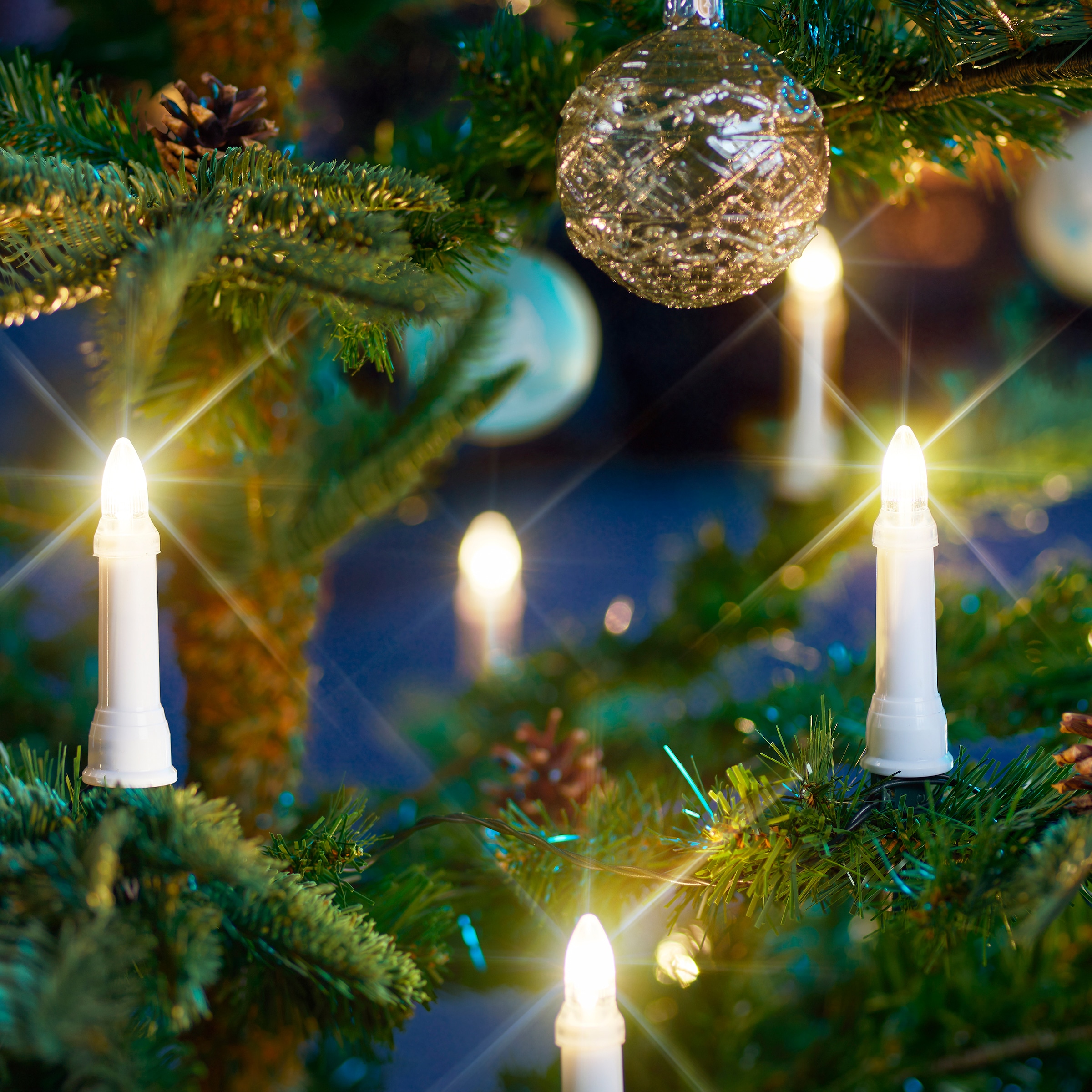 IC Winterworld LED-Christbaumkerzen 30 Stk.-flammig