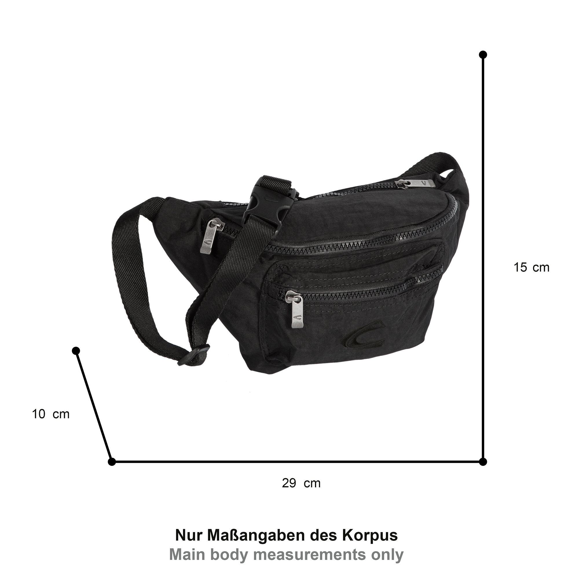 camel active Bauchtasche »Journey« Herren Crossbody-Bag, funktional perfekt für alle Lebenslagen