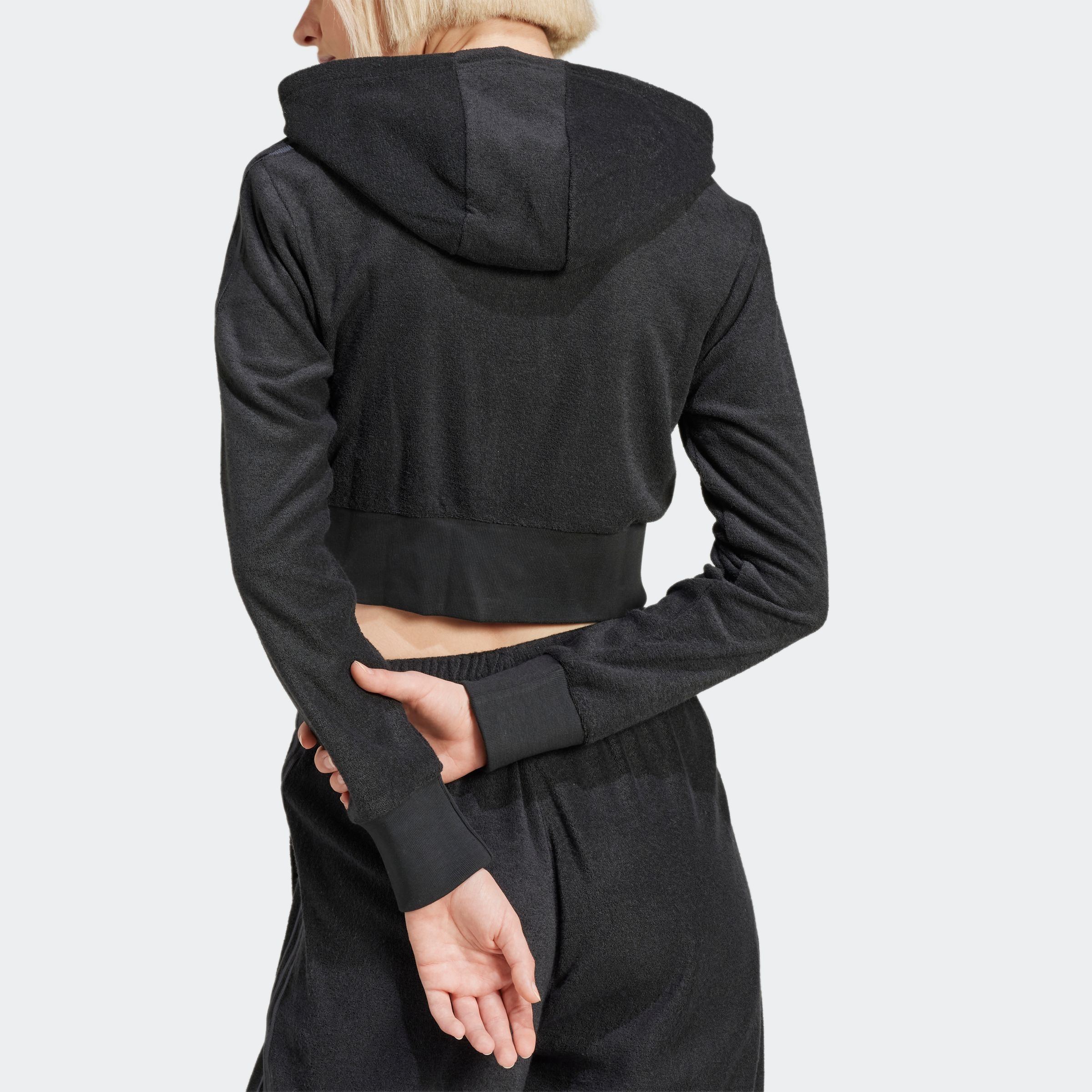 adidas Originals Trainingsjacke »SHRT FZ HOODIE«