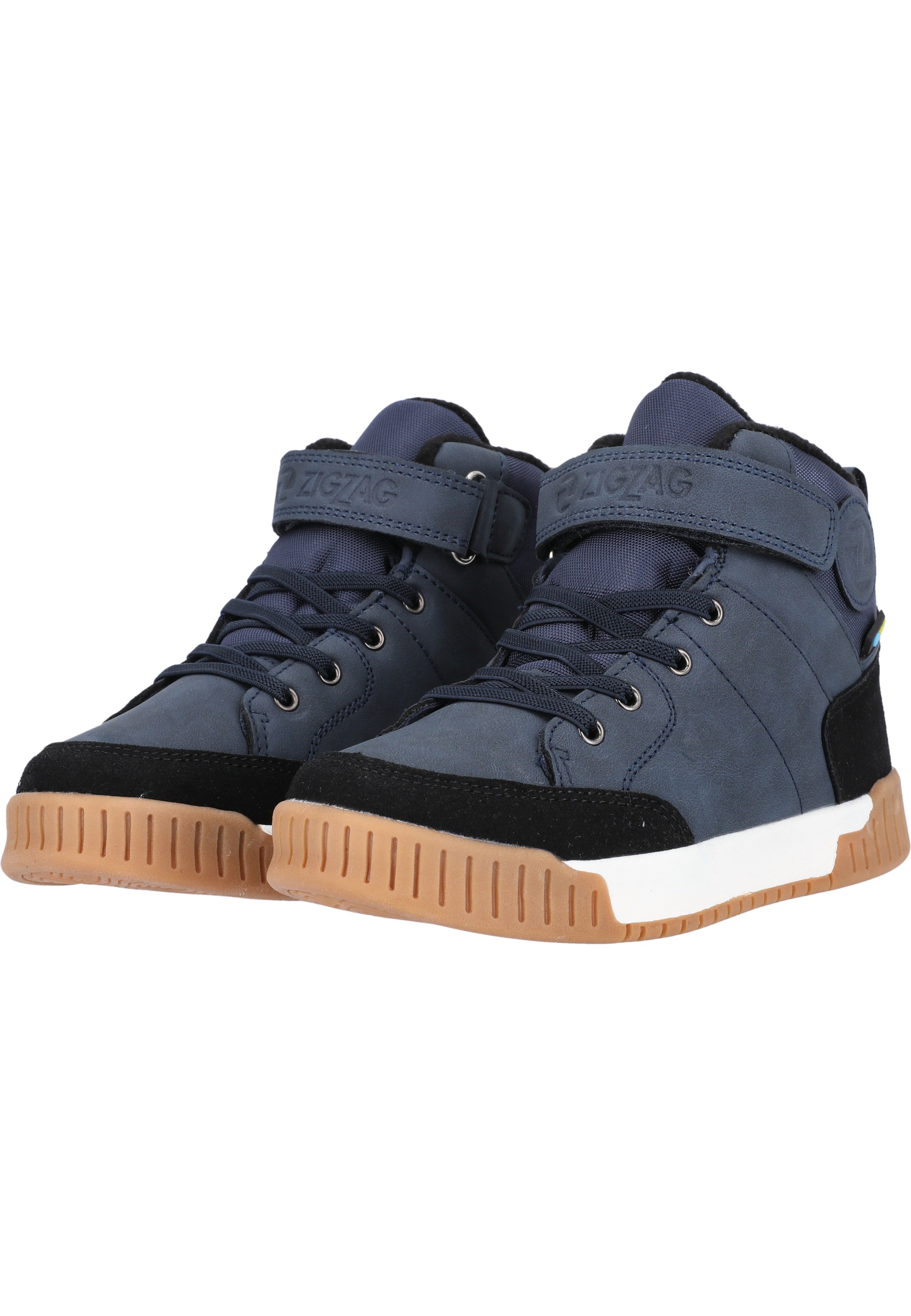 Stiefel ZIGZAG "Aintam", Mädchen, Gr. 30, blau (dunkelblau), Kunstfaser, Polyurethane, Schuhe Stiefel, mit wasserdichter Funktion 3