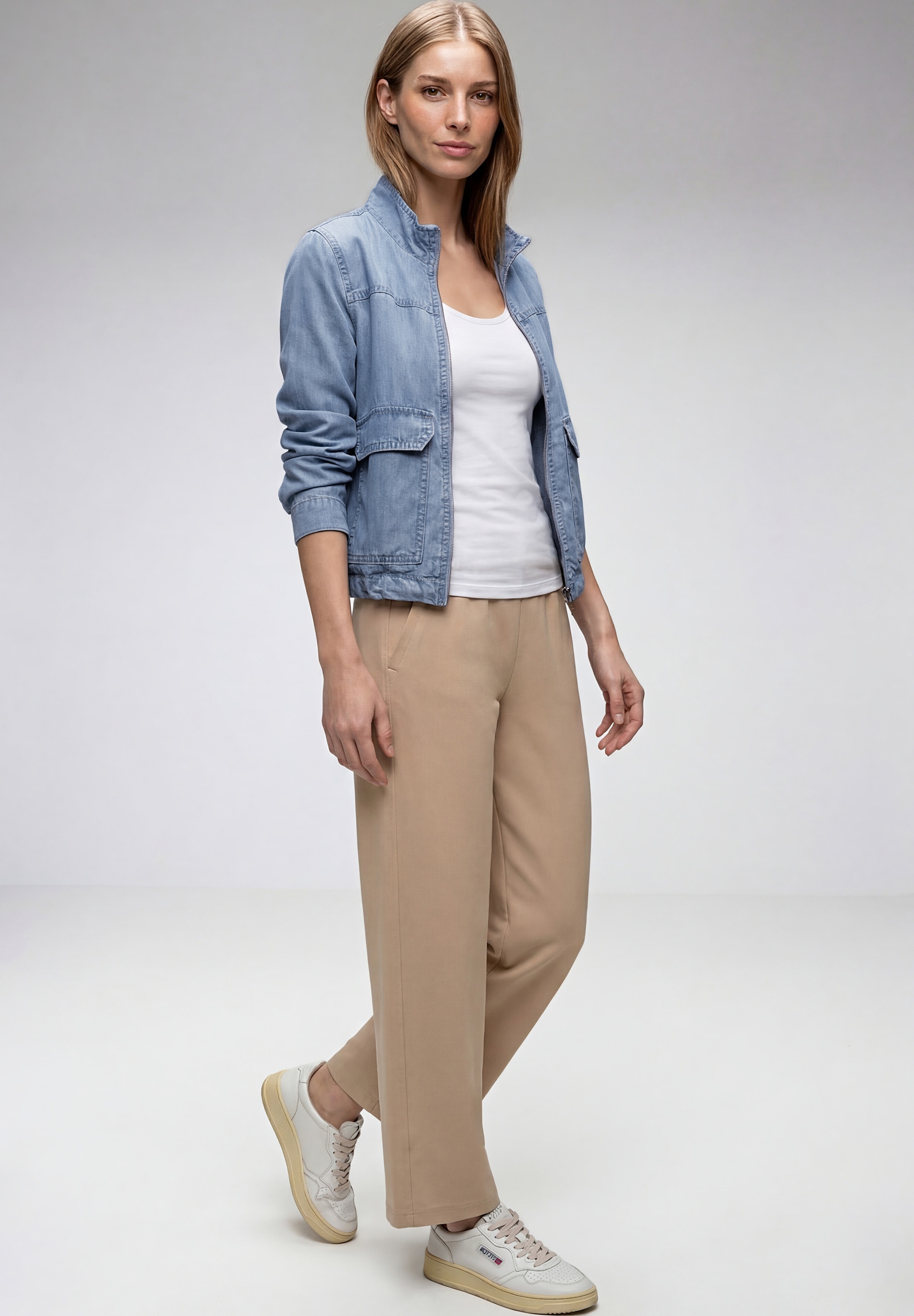 STREET ONE Blouson ohne Kapuze mit Stehkragen