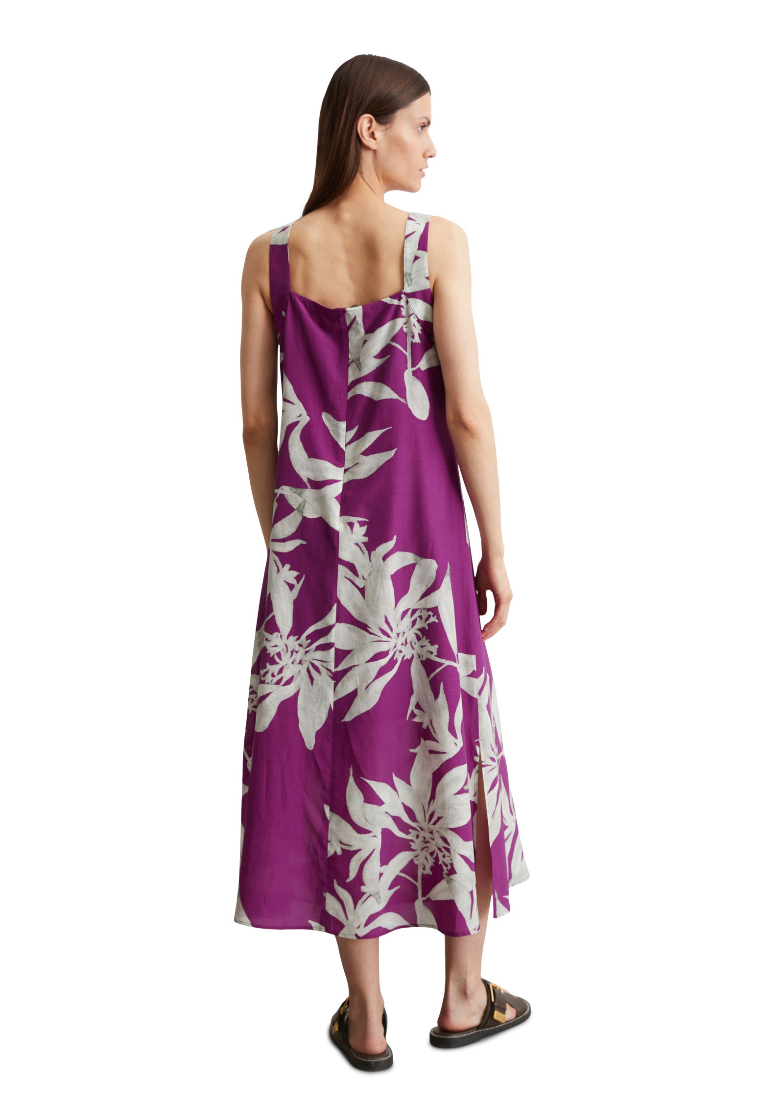 Thumbnail - Marc OPolo Druckkleid "aus Organic-Cotton-Viskose-Mix"