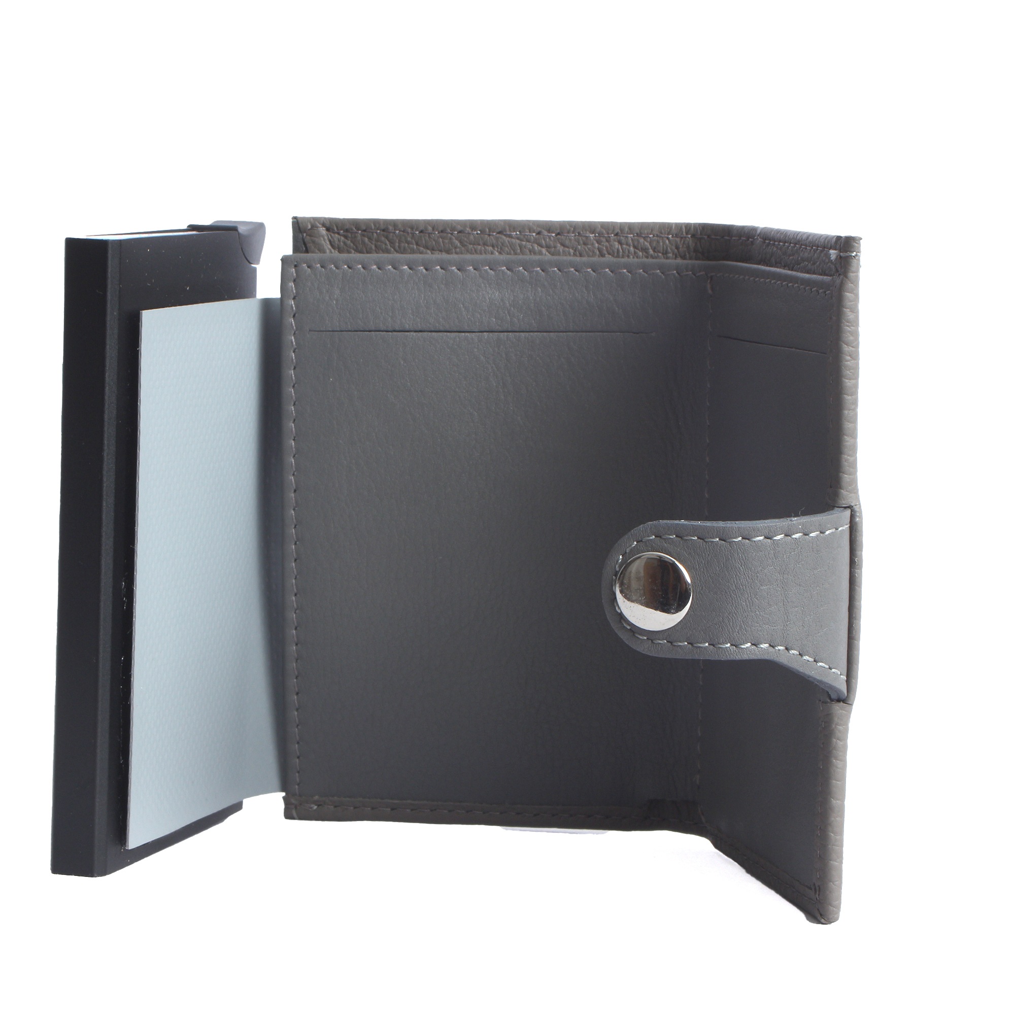 Margelisch Mini Geldbörse »noonyu single leather«, Kreditkartenbörse aus Upcycling Leder