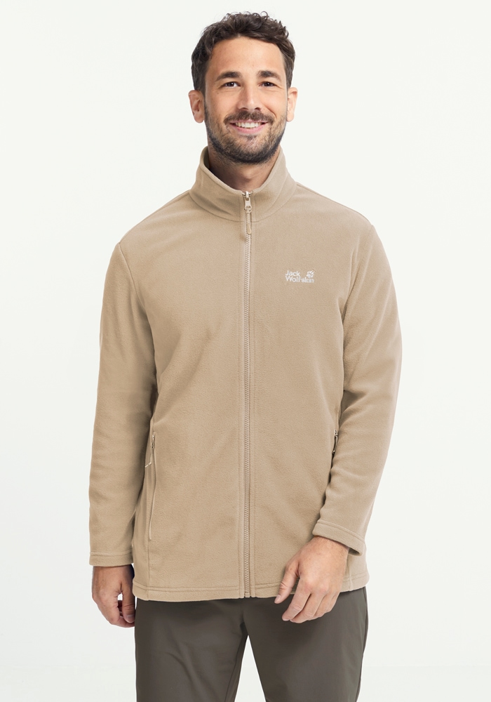 Jack Wolfskin Fleecejacke "TAUNUS 100 FZ M" Fleecejacke, 3-in-1 System kompatibel, Verbindungsschlaufen