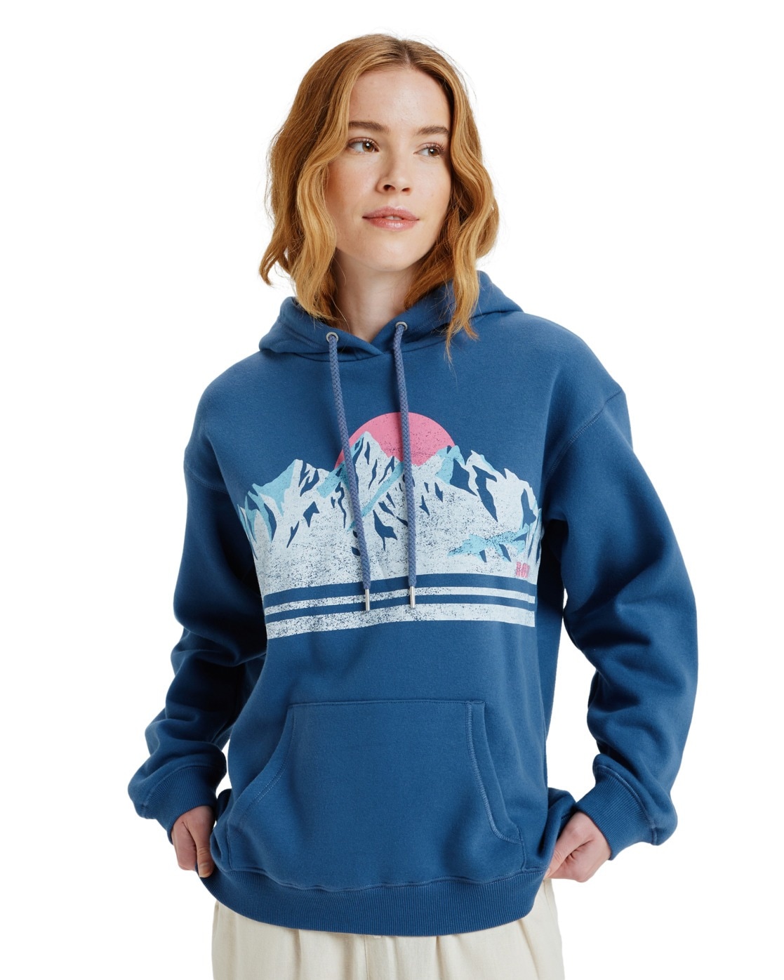 Roxy Kapuzensweatshirt "Surf Stoked Brushed Vt" günstig online kaufen