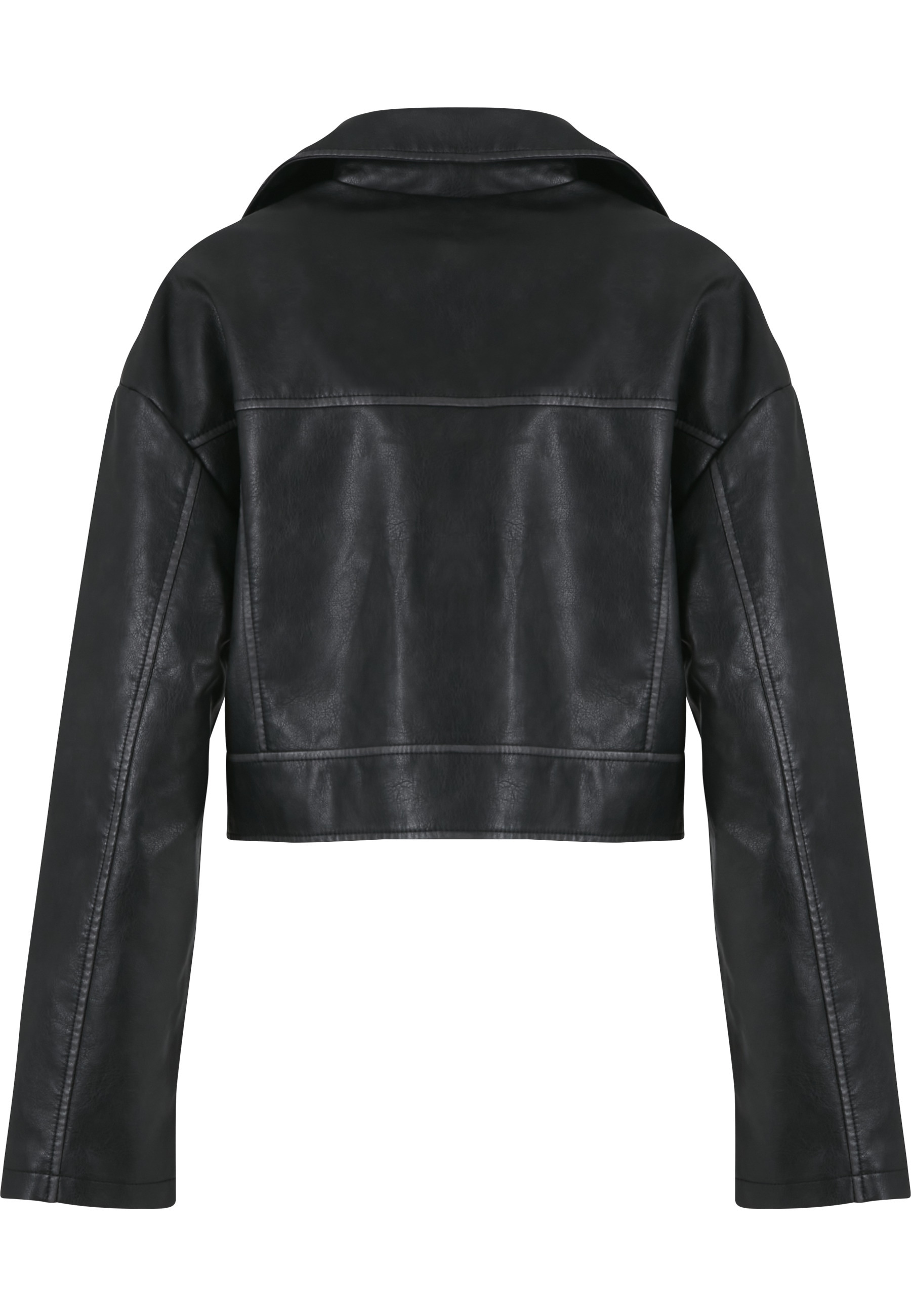 URBAN CLASSICS Ledermantel »Urban Classics Ladies Vintage Jacket«