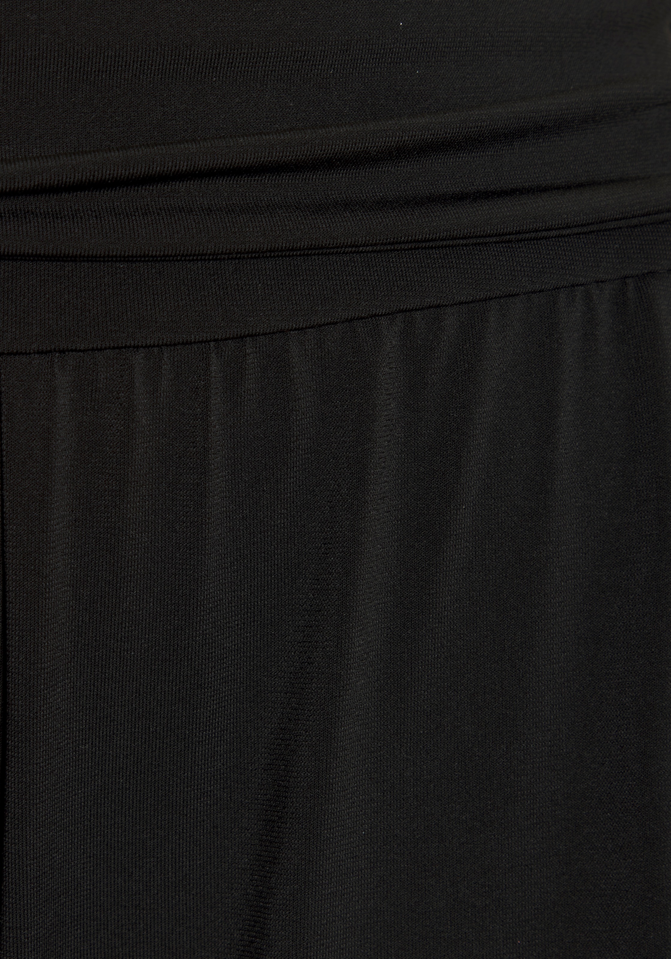 Buffalo Schlupfhose »mit weiter Beinform und Gürteldetail aus bügelfreier Ware«  Palazzohose aus Stretchware, elegante Jerseyhose,