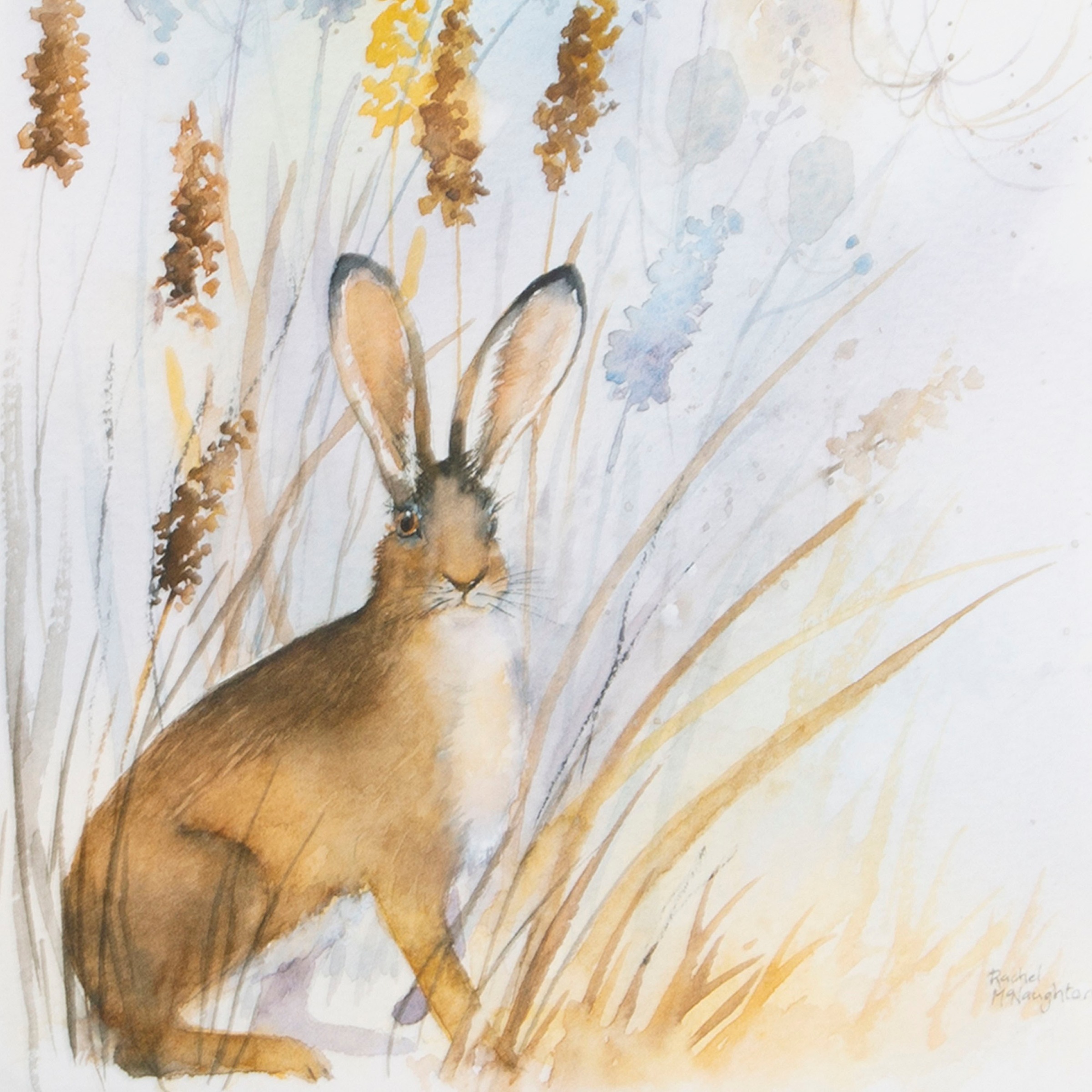 LAURA ASHLEY Bild mit Rahmen »Country Hare«, (1 St.), Bilder 40x30cm