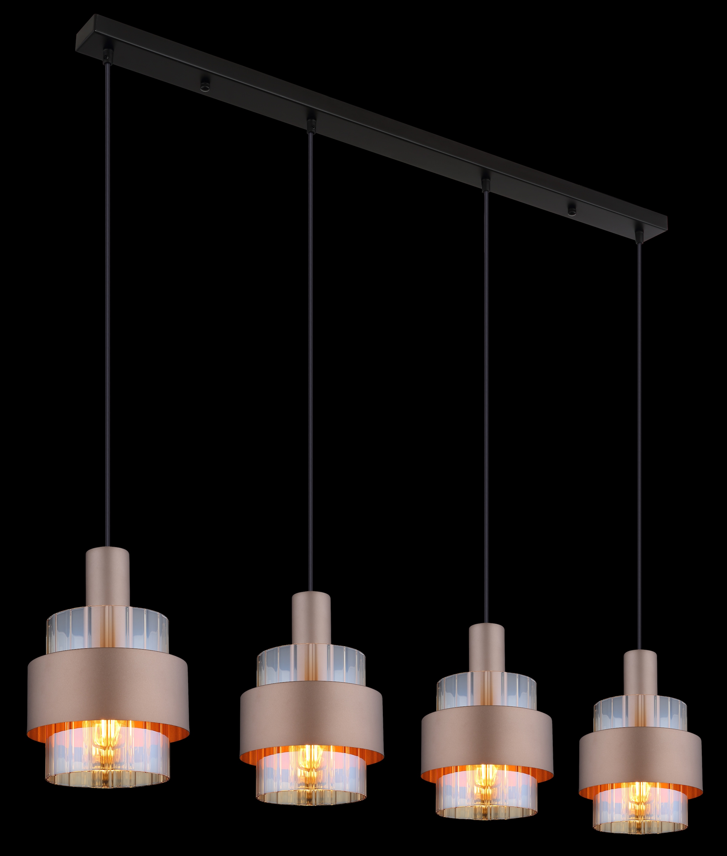 GLOBO LIGHTING Hängeleuchte »MILLEY«, Leuchtmittel E27 | ohne Leuchtmittel, Hängelampe/Pendelleuchte/Esszimmer/Wohnzimmer/Esstisch