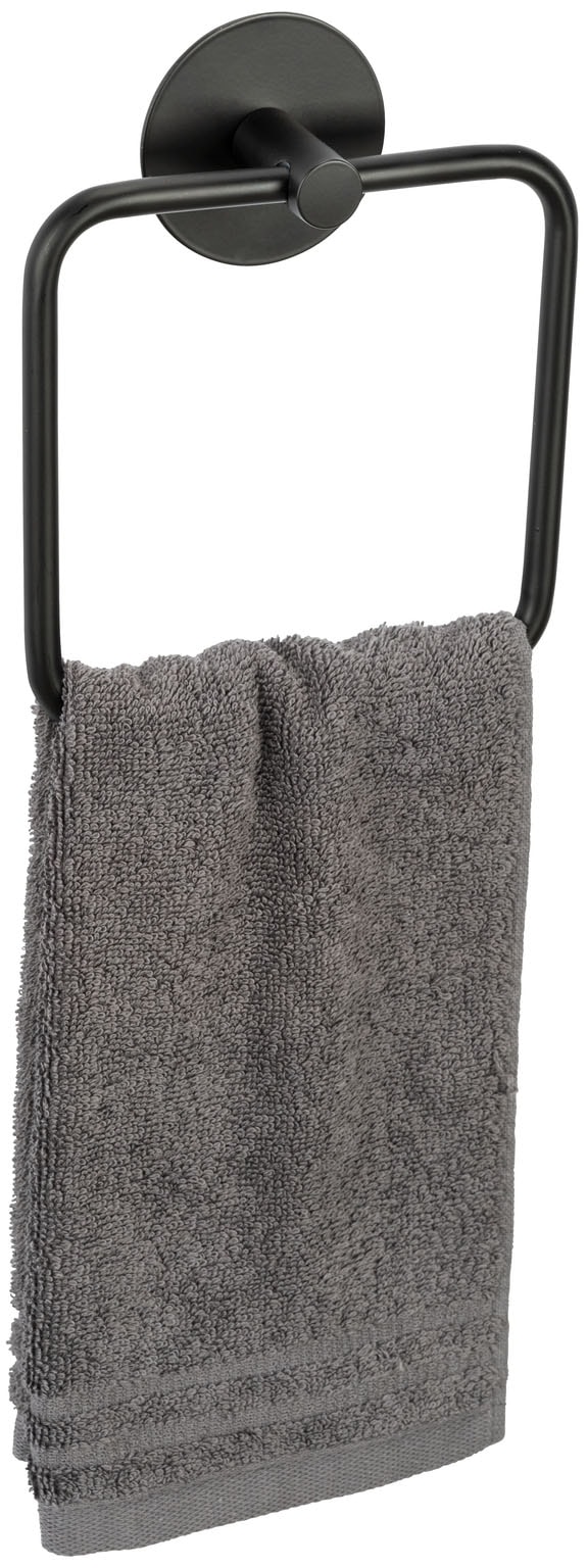 SCHÖNER WOHNEN-Kollektion Handtuchring »»Meleto««, Handtuchhalter aus rostfreiem Edelstahl, zum Kleben oder Bohren