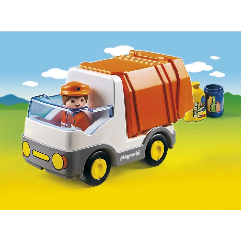 Playmobil® Konstruktions-Spielset »Müllauto (6774), Playmobil 1-2-3«