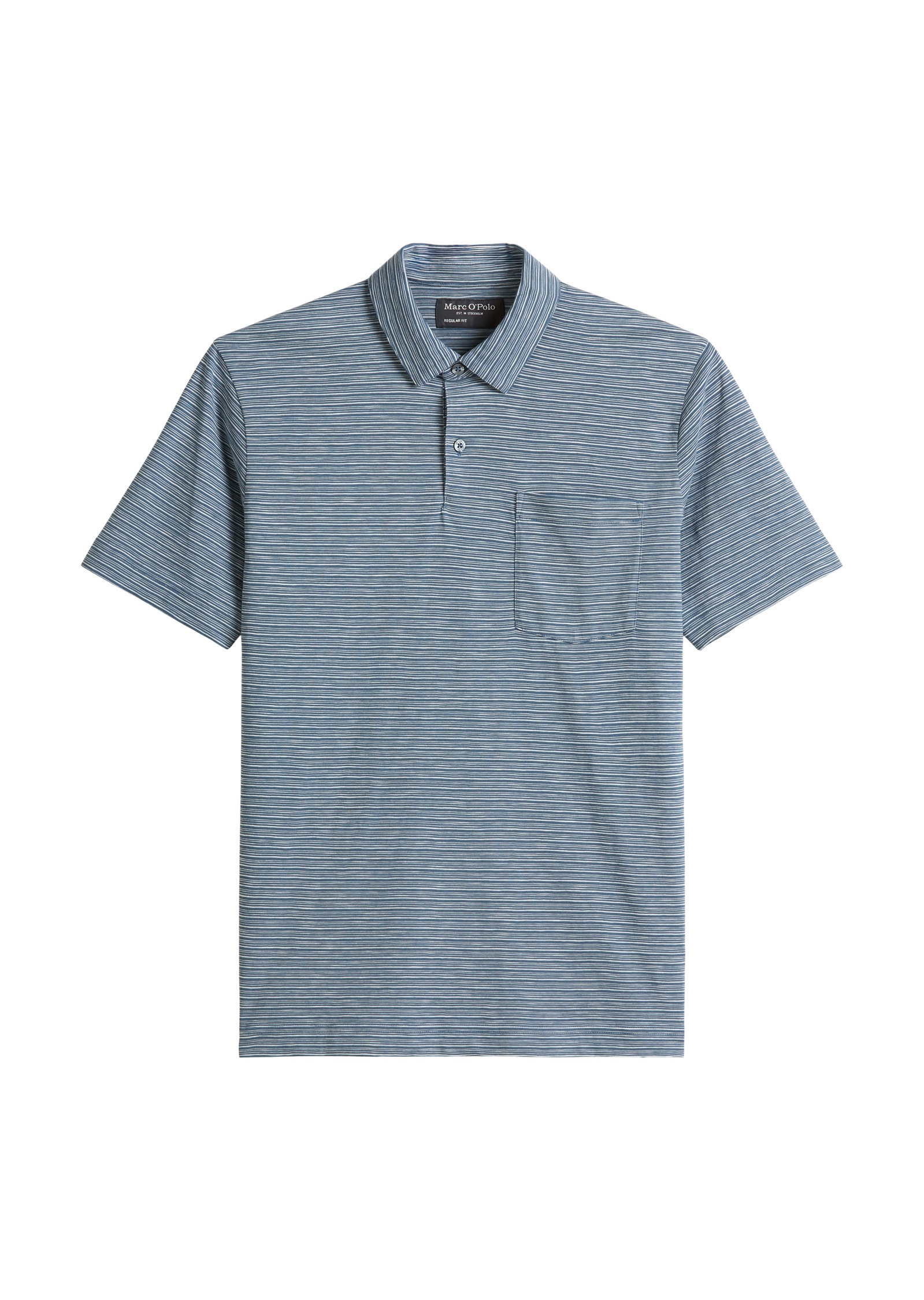 Marc O'Polo Poloshirt »aus weichem Slub-Jersey«