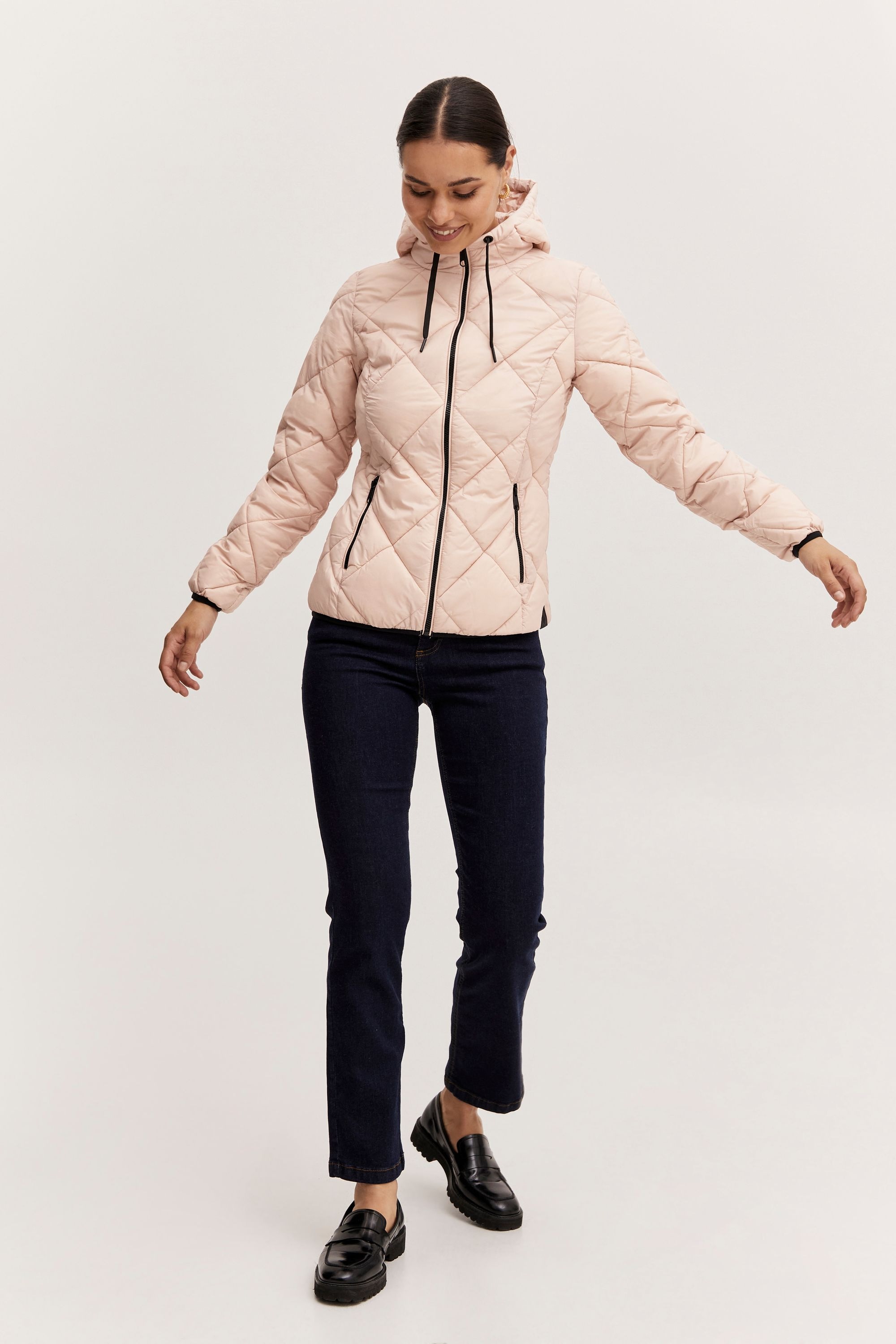 b.young Steppjacke »Steppjacke BYAmalla«, mit Kapuze
