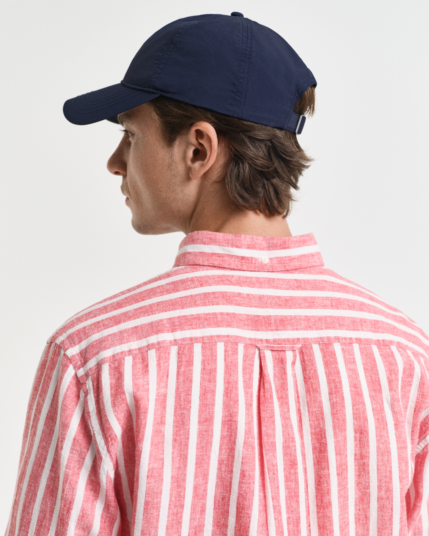 Gant Langarmhemd »REG COTTON/LINEN STRIPED SHIRT« Streifen, luftig, Leinen