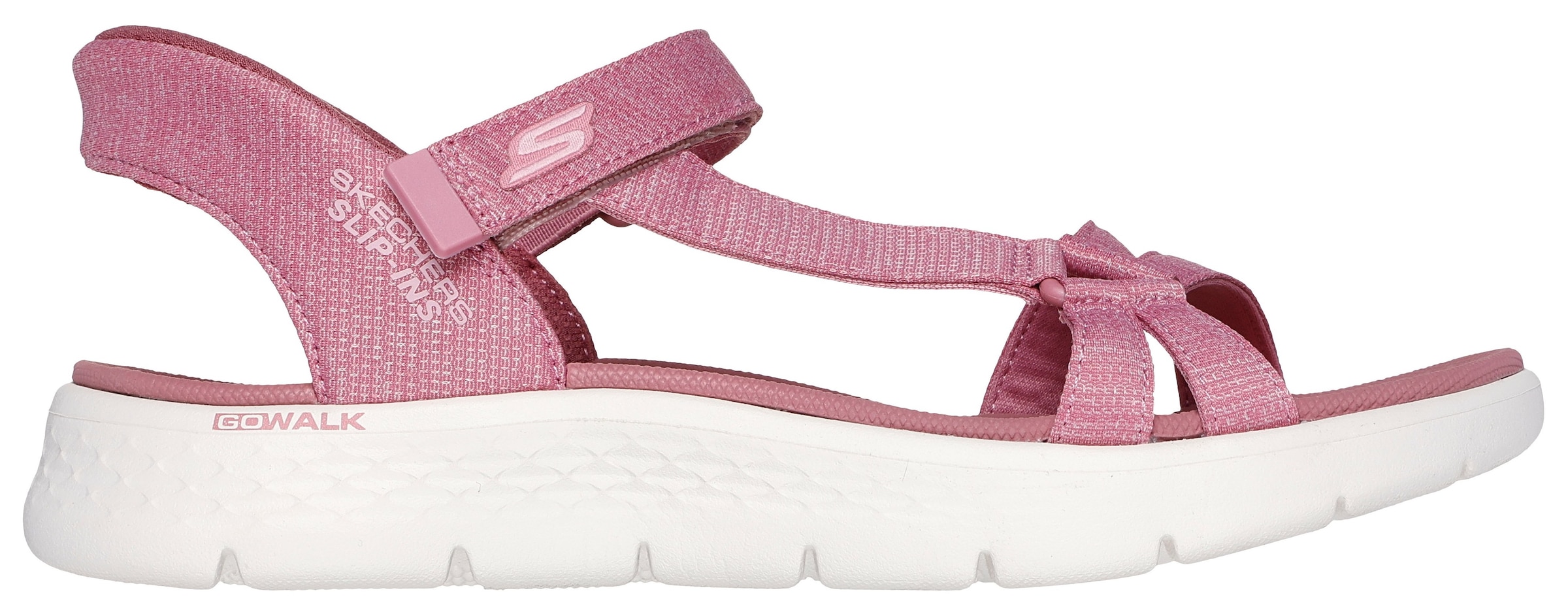 Skechers Sandale »GO WALK FLEX SANDAL-ILLUMINATE«, Sandalette, Trekking Sandale mit Gogo Mat Fußbett