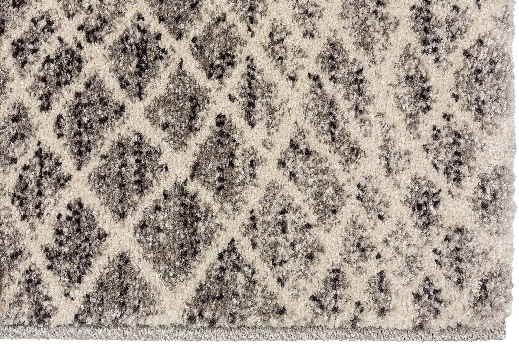 ASTRA Teppich »Carpi Gitter«, rechteckig, 15 mm Höhe, Kurzflor, Wohnzimmer