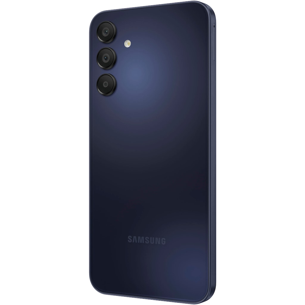 Samsung Smartphone »Galaxy A15 5G 128GB«, Blue Black, 16,39 cm/6,5 Zoll, 128 GB Speicherplatz, 50 MP Kamera