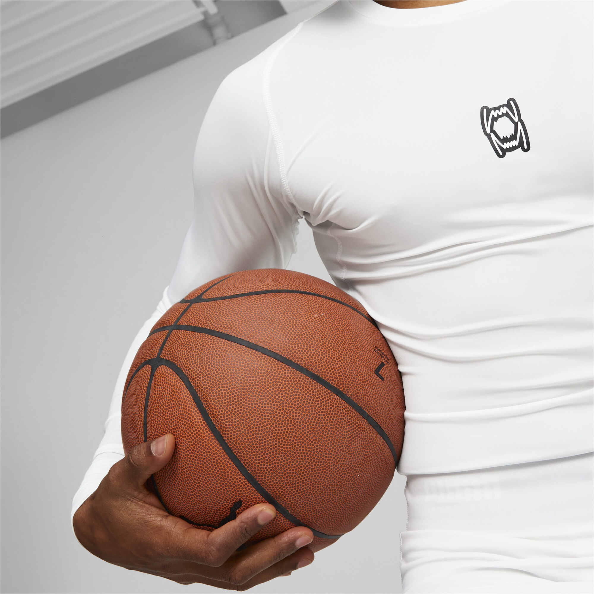 PUMA Trainingsshirt »Hoops Team langärmliges Basketball-T-Shirt Herren«