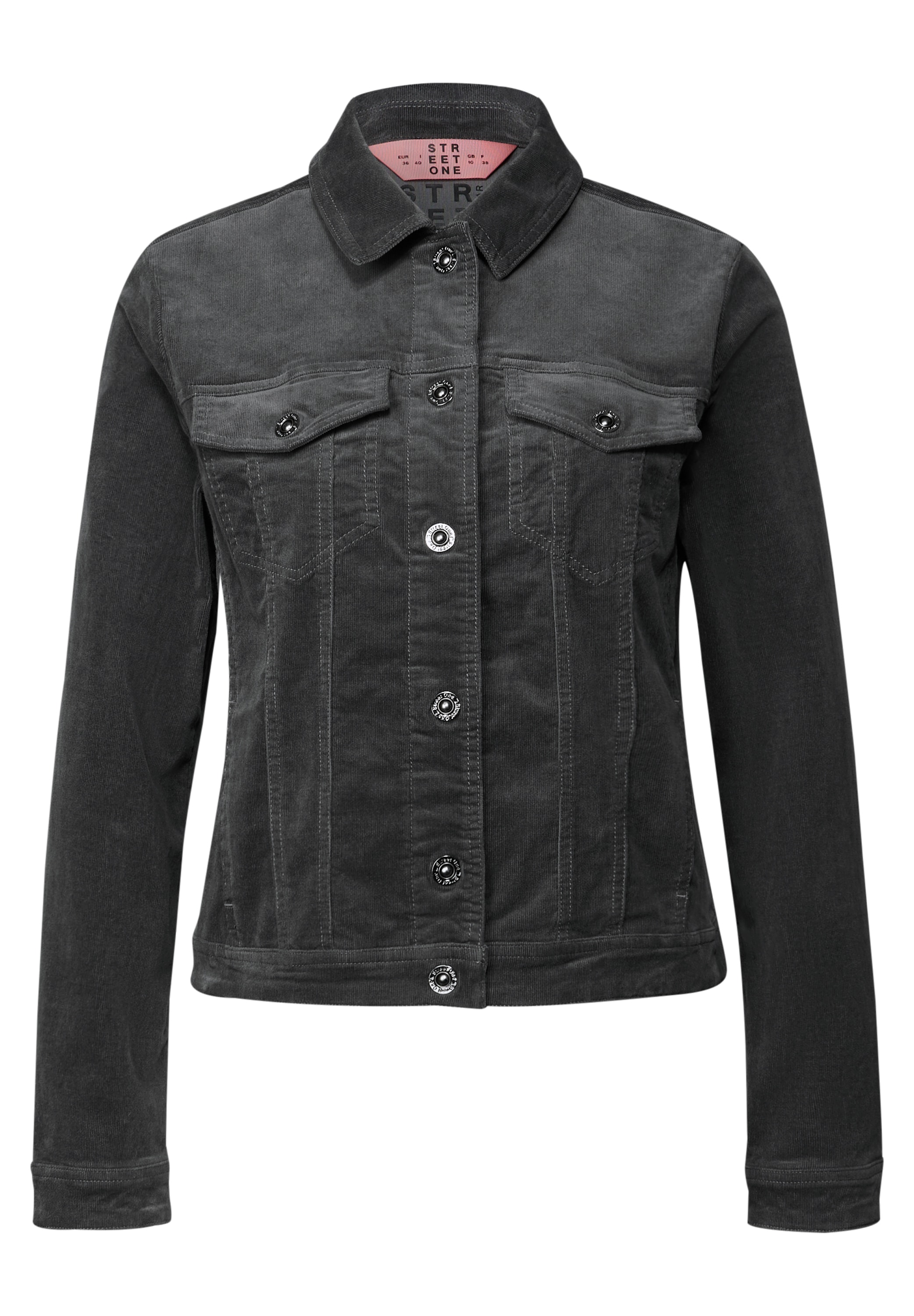 STREET ONE Cordjacke, ohne Kapuze, in Cord-Optik