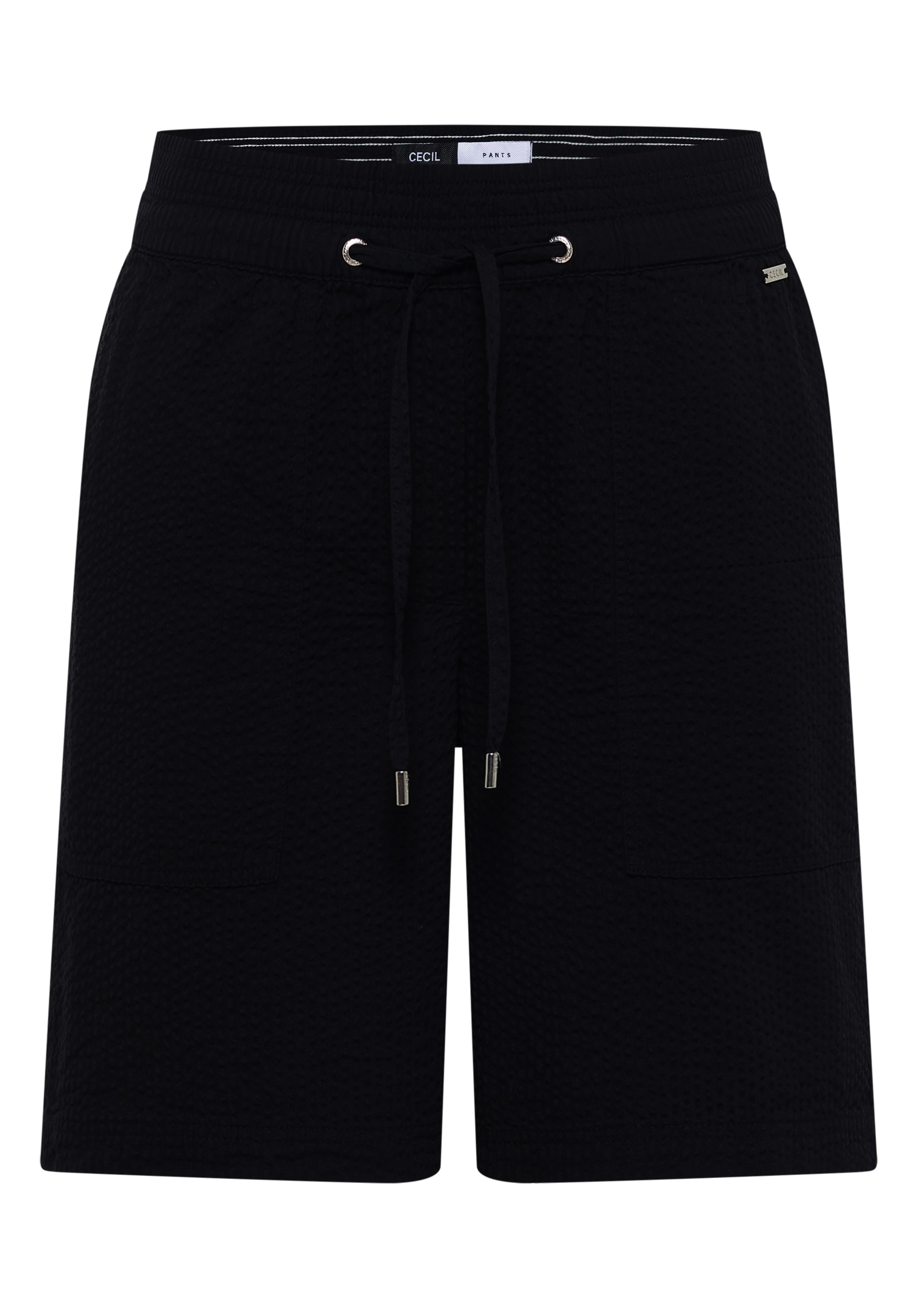 Cecil Shorts  aus Seersucker-Material