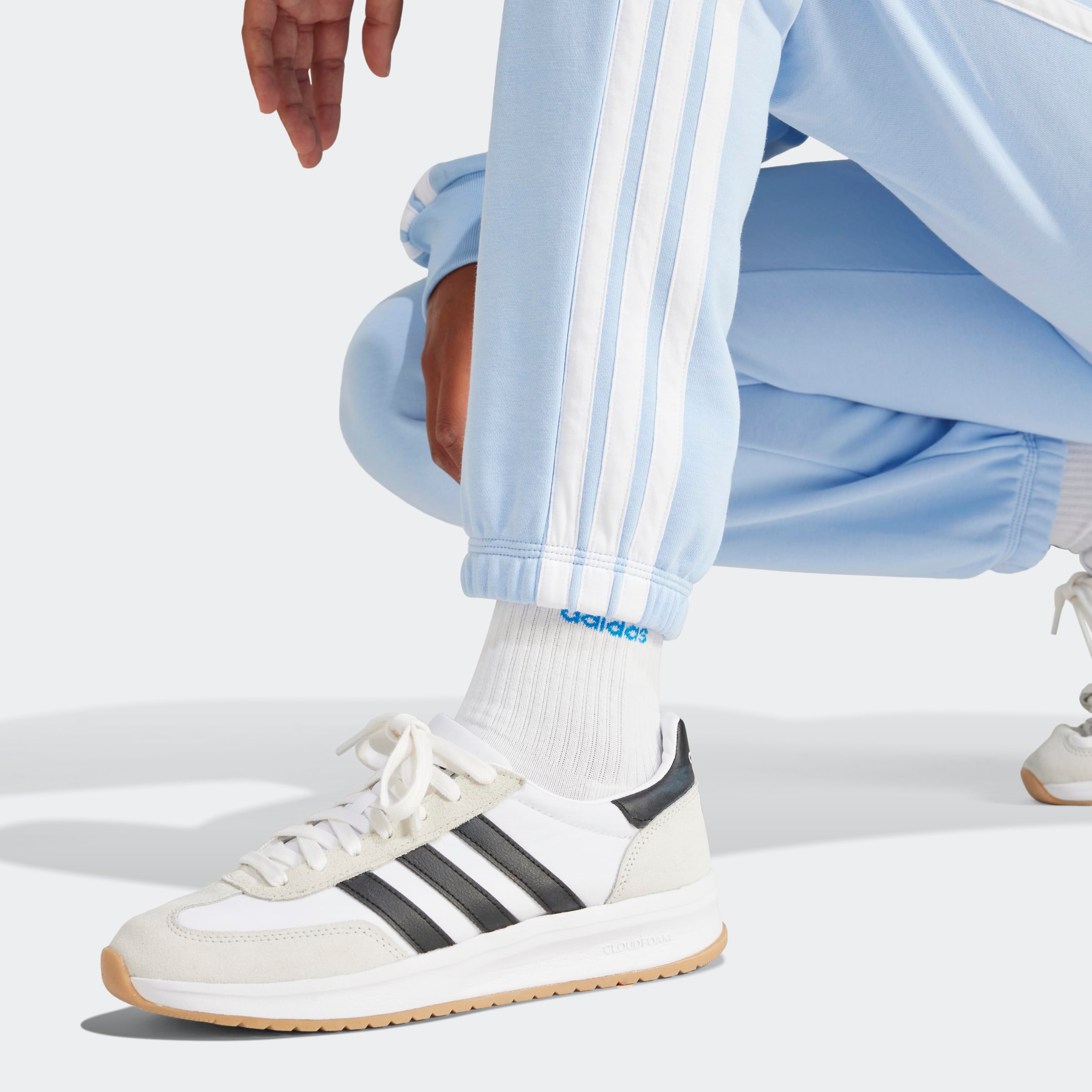 adidas Sportswear Sporthose »W 3S FT CF PT«, (1 tlg.), aus weichem French Terry Material