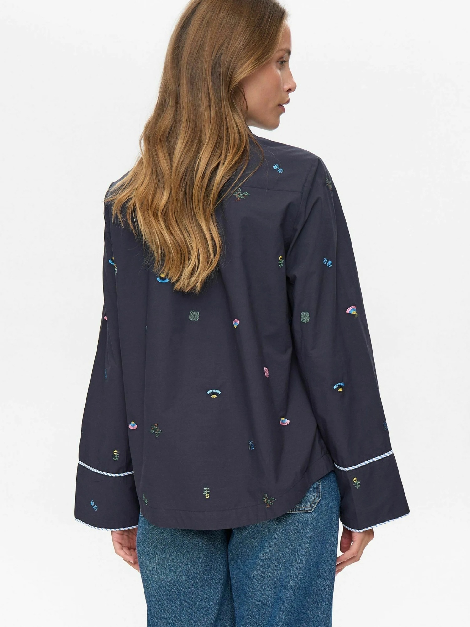 nümph Langarmhemd »Nümph Shirt NUCHIRO«
