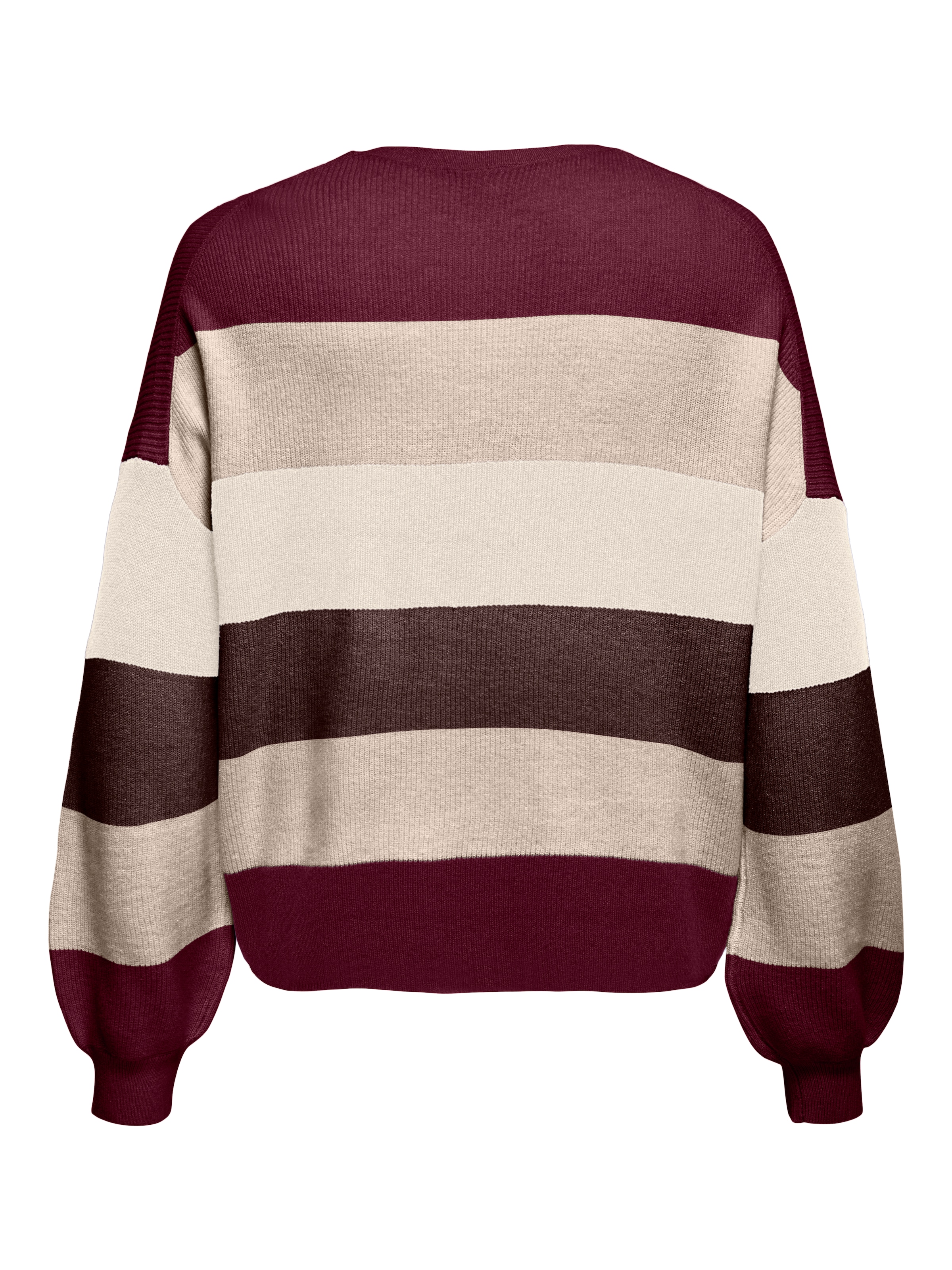 ONLY CARMAKOMA Strickpullover »CARATIA L/S STRIPE PULLOVER KNT NOOS« Viskosemischung