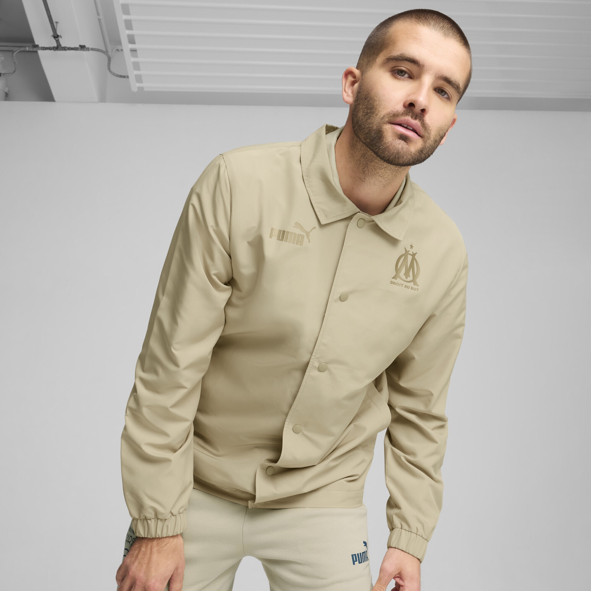 PUMA Funktionsweste »Olympique de Marseille ftblCULTURE+ Trainerjacke Herren«