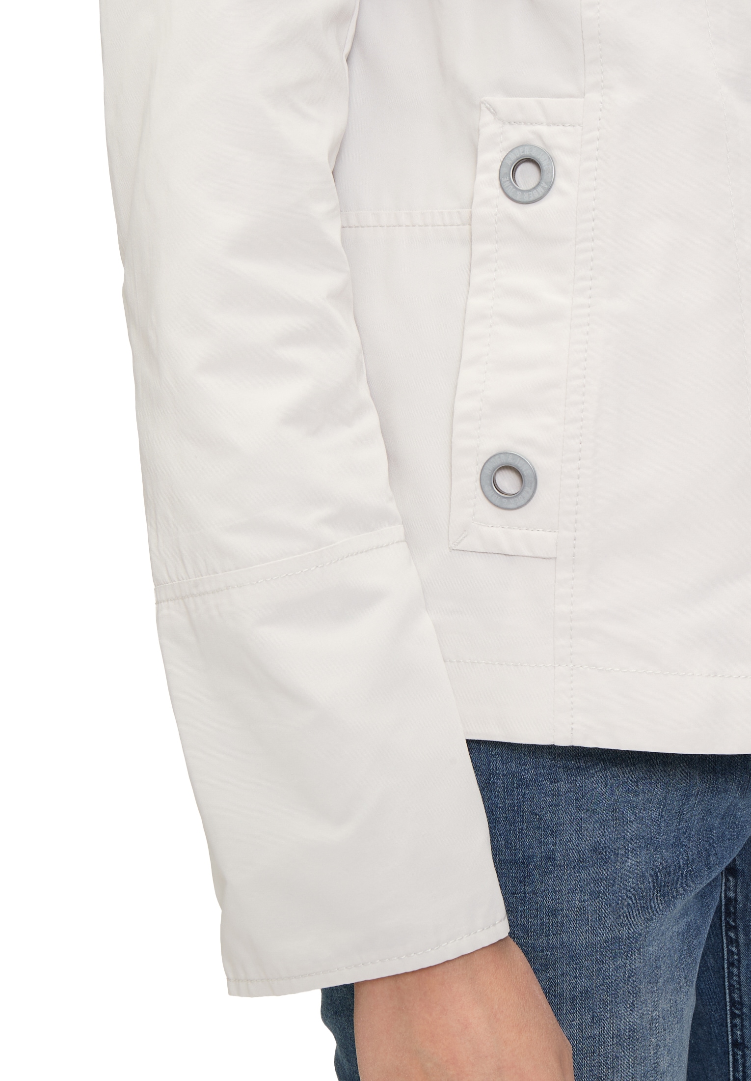 Amber & June Outdoorjacke »Amber & June Damen Übergangsjacke mit abnehmbarem Westenteil«