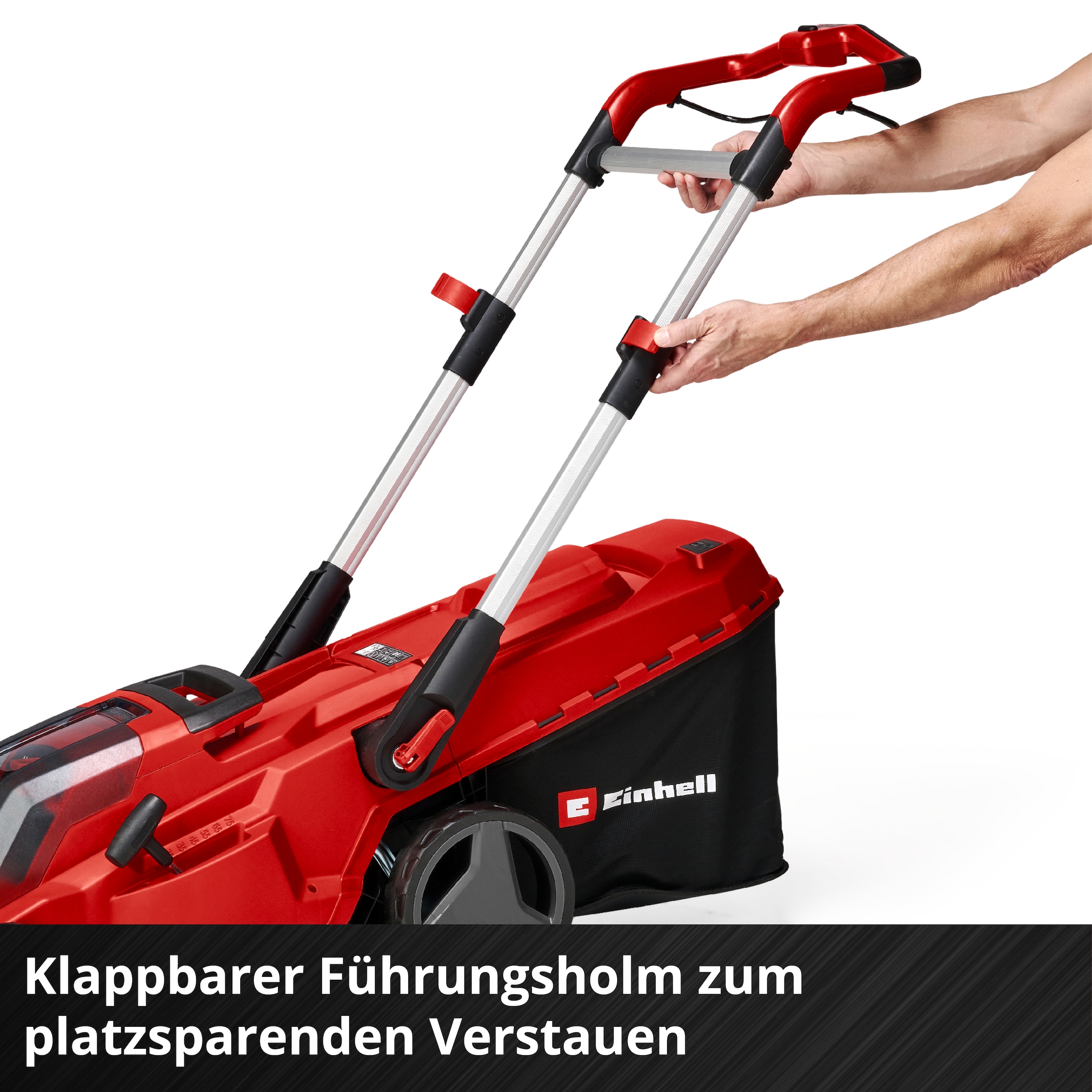 Einhell Akkurasenmäher »RASARRO 36/42 (2x5,2Ah)« mit 2x Akku 18V/5,2Ah und 1x Ladegerät