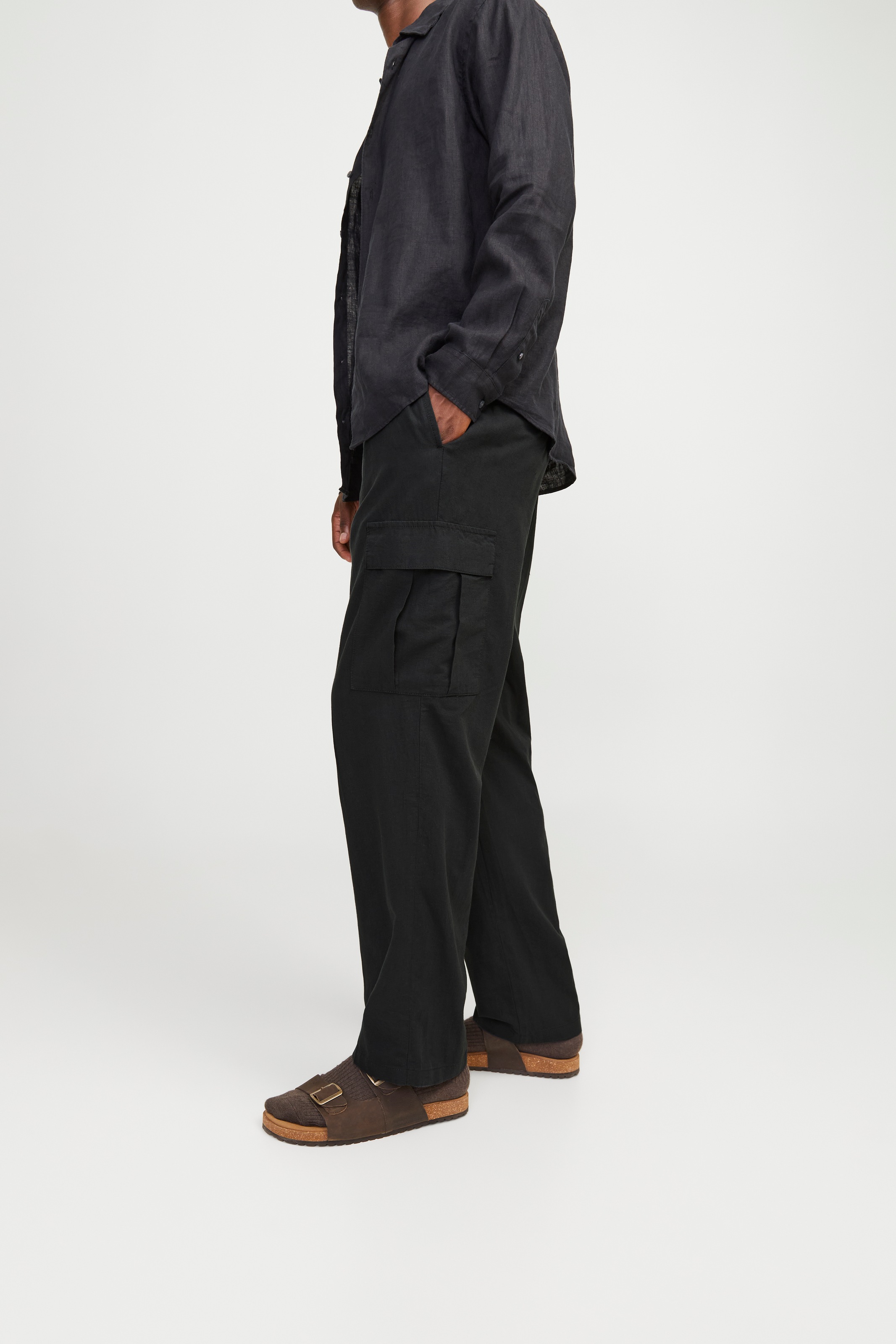 Jack & Jones Cargohose »JPSTKARL SUMMER CARGO SN STYD«, mit Taschen