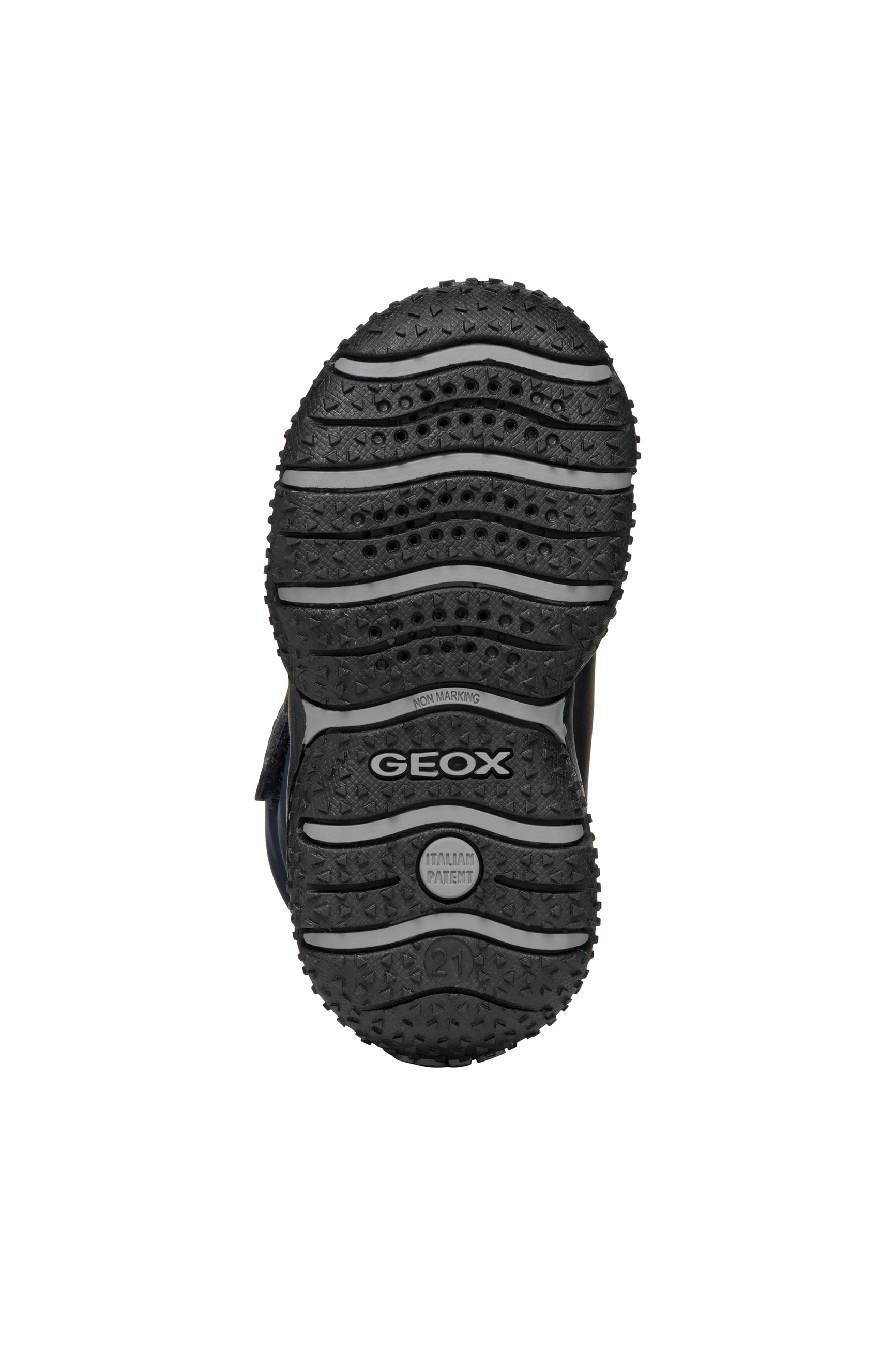 Geox Winterboots »B BALTIC BOY B ABX«, Klettstiefel, Snowboots mit Warmfutter, Größenschablone zum Download