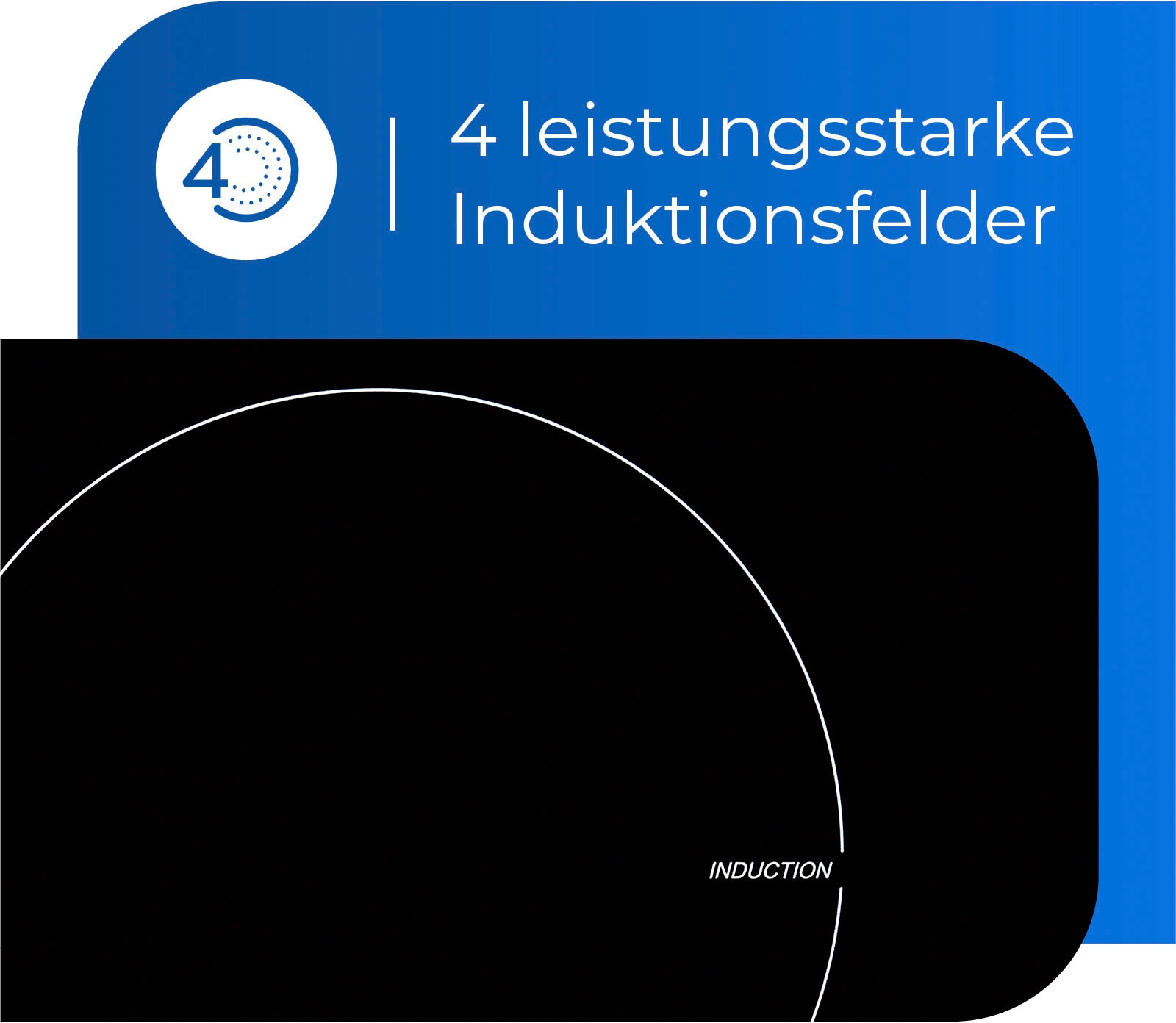 exquisit Backofen-Set »EBE76-9-H-020 inox«, mit Teleskopauszug nachrüstbar