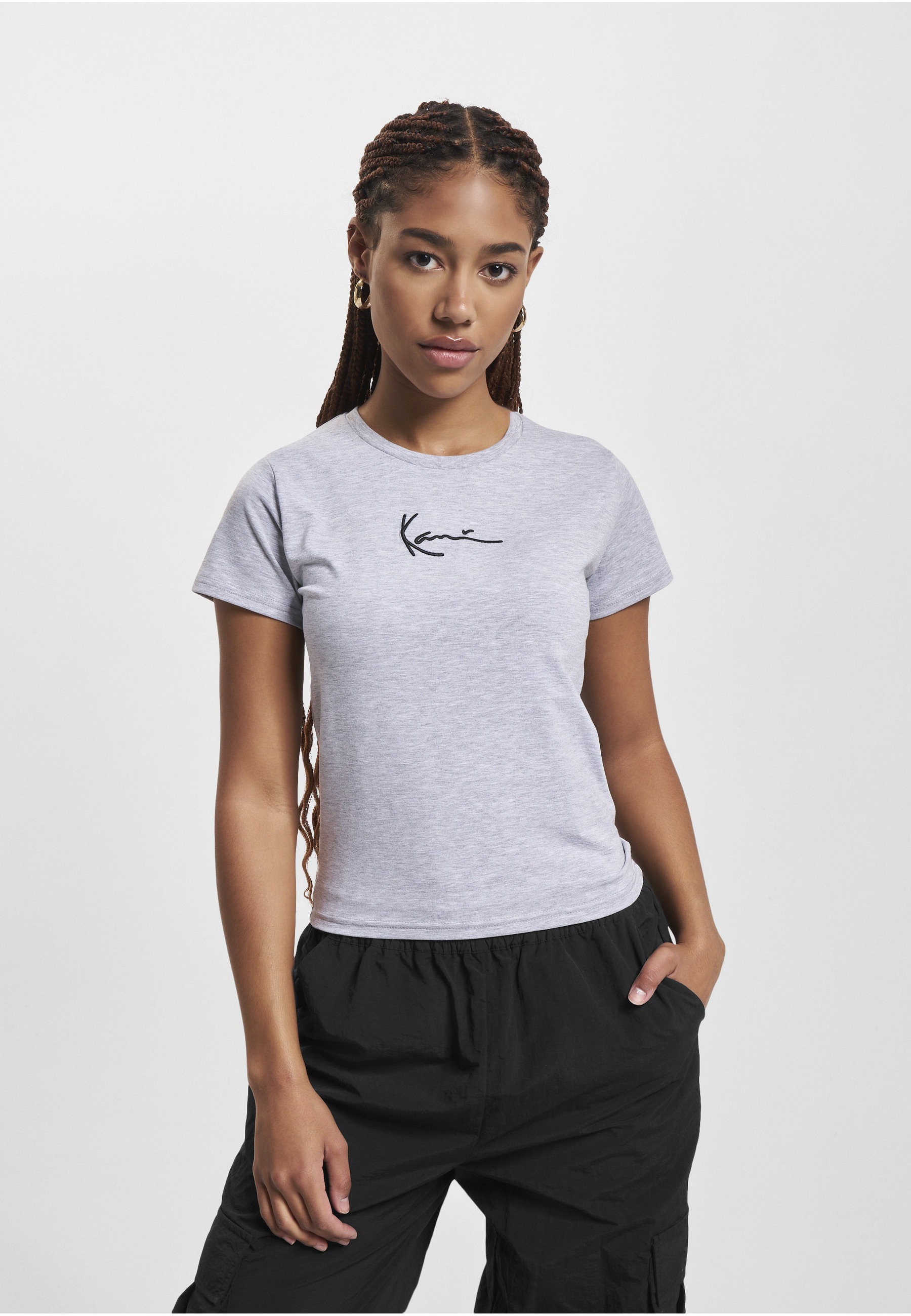 Karl Kani T-Shirt »Karl Kani Damen Small Signature 3-Pack Essential Tight Tee« 1 Stk.