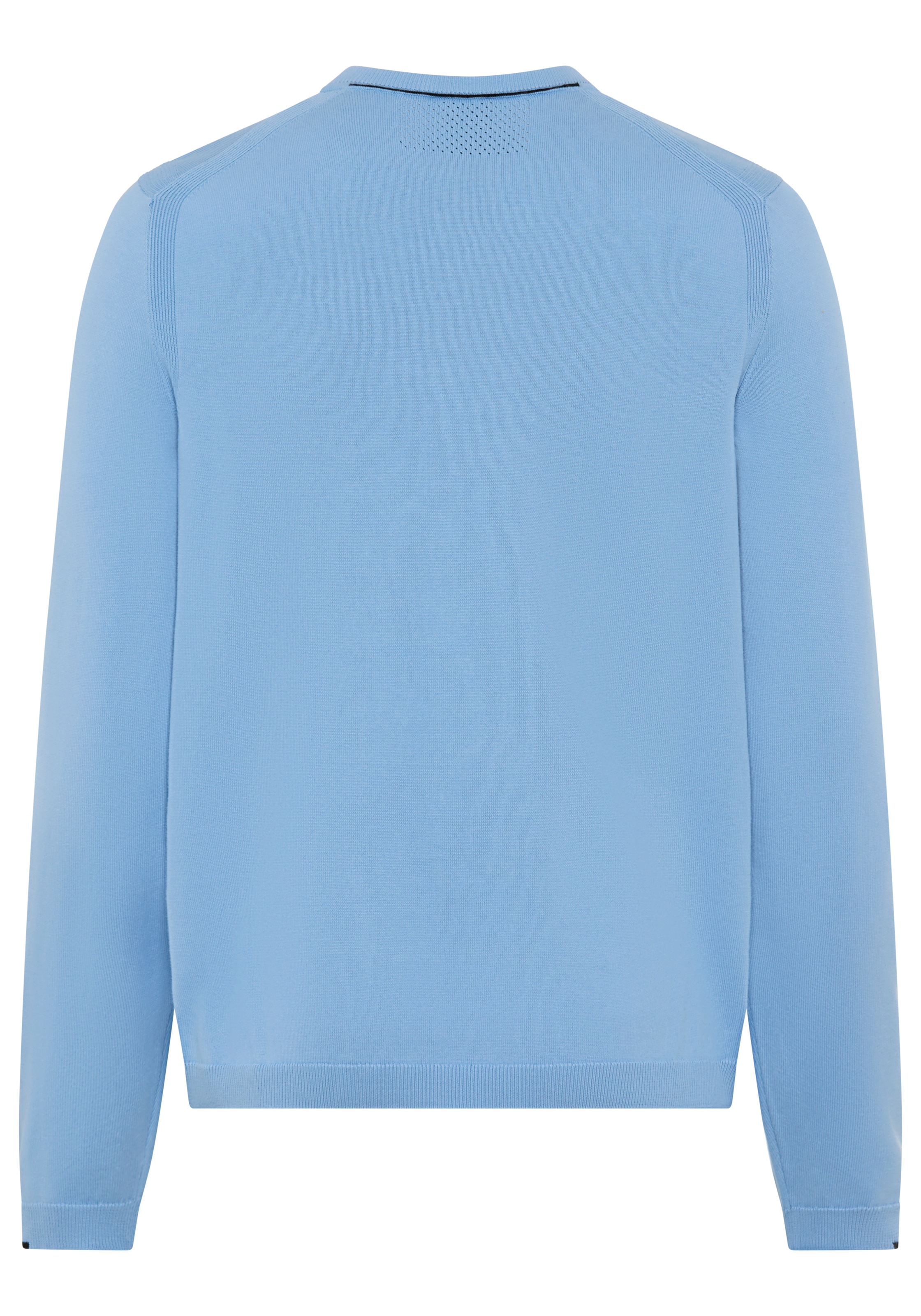 BOSS GREEN Strickpullover Rundhalsausschnitt, Regular Fit, Logo-Print günstig online kaufen