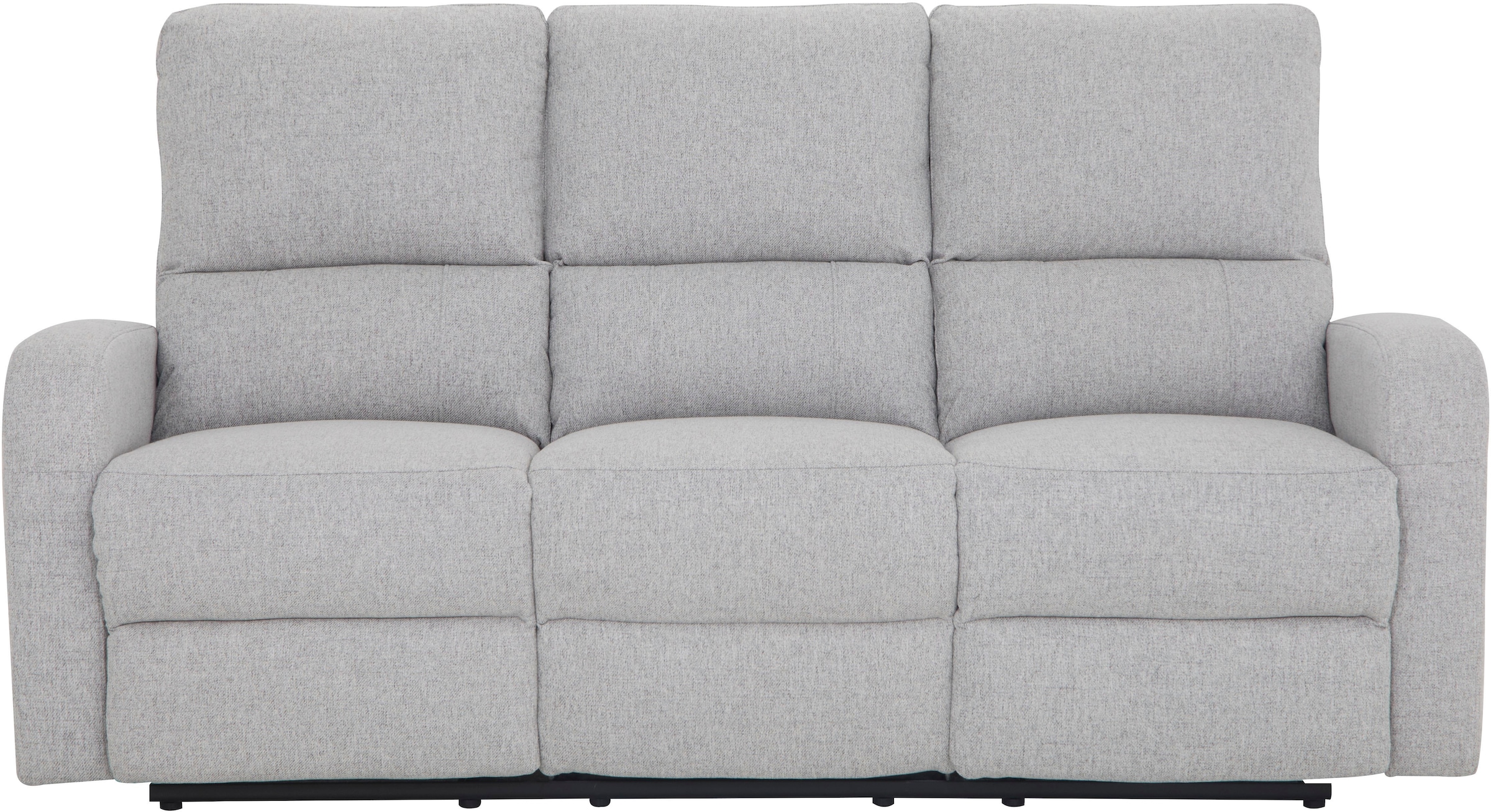 Home affaire 3-Sitzer »TOURNAY manuelle Relaxfunktion, Liegefunktion (105°-135°), Webstoff«, Reclinerfunktion in 2 Sitzen (links u. rechts)