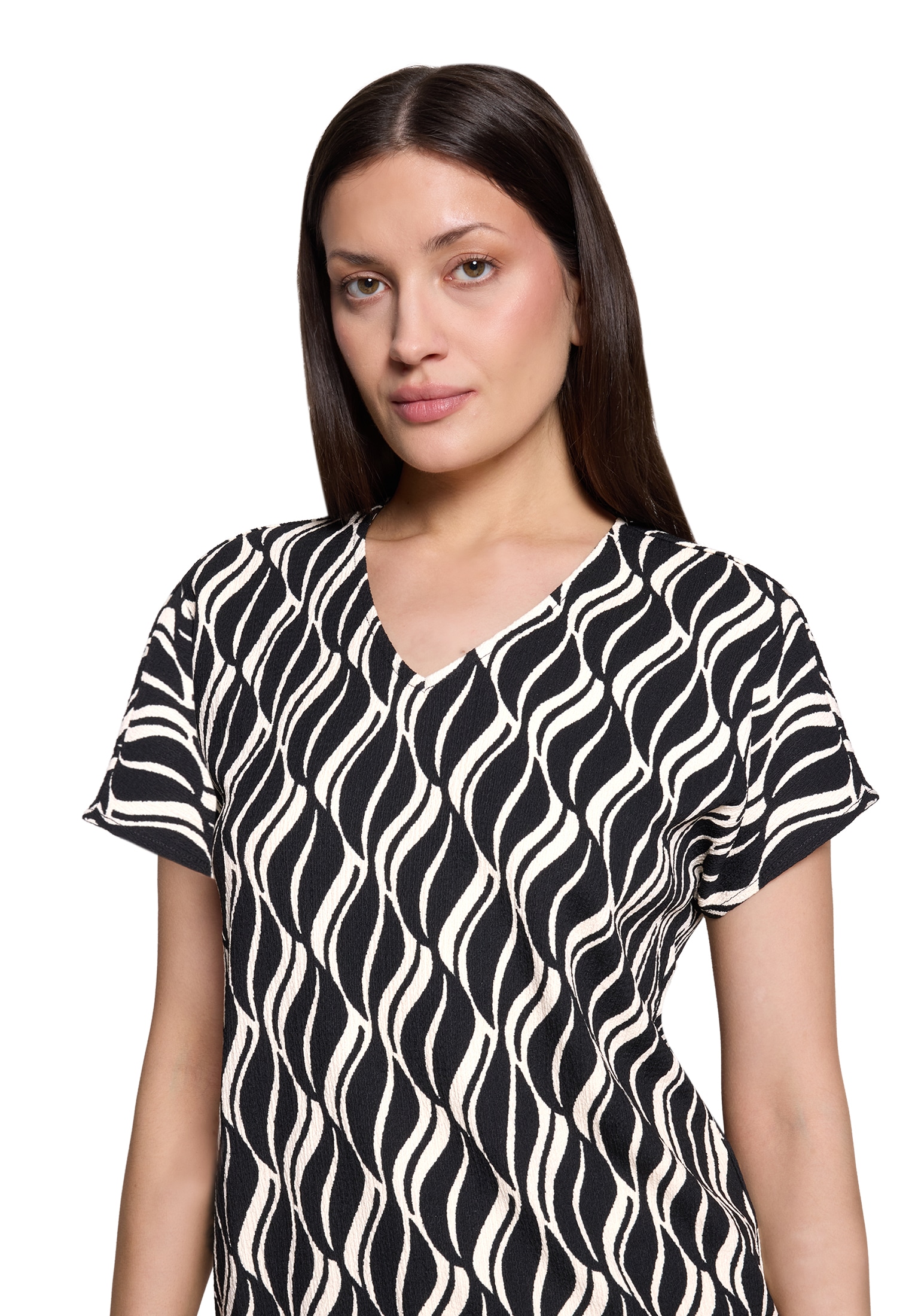 Betty Barclay Kurzarmshirt »Damen mit Tunnelzug« 1