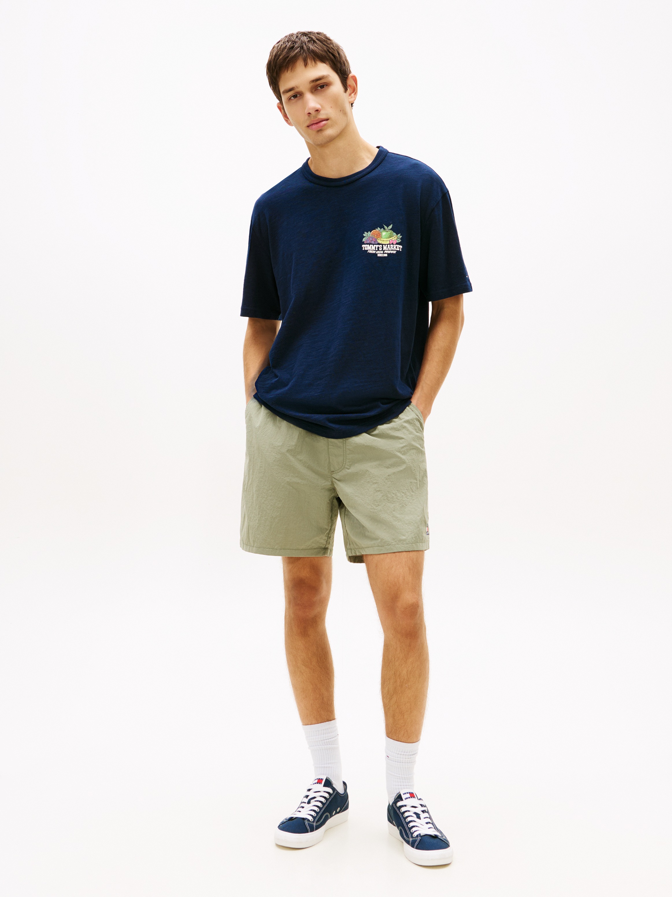 Tommy Jeans T-Shirt »NOVELTY« Relaxed fit mit Print