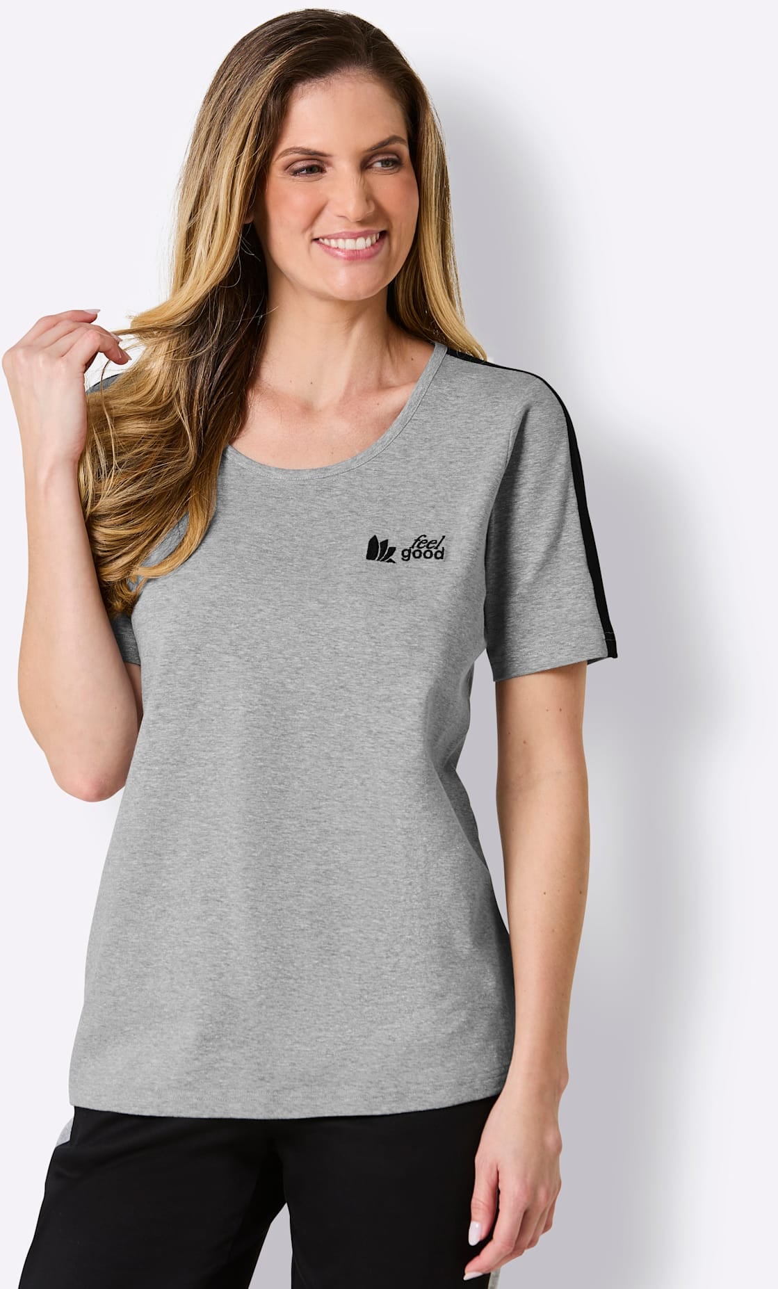 feel good Kurzarmshirt "Shirt" 1 günstig online kaufen