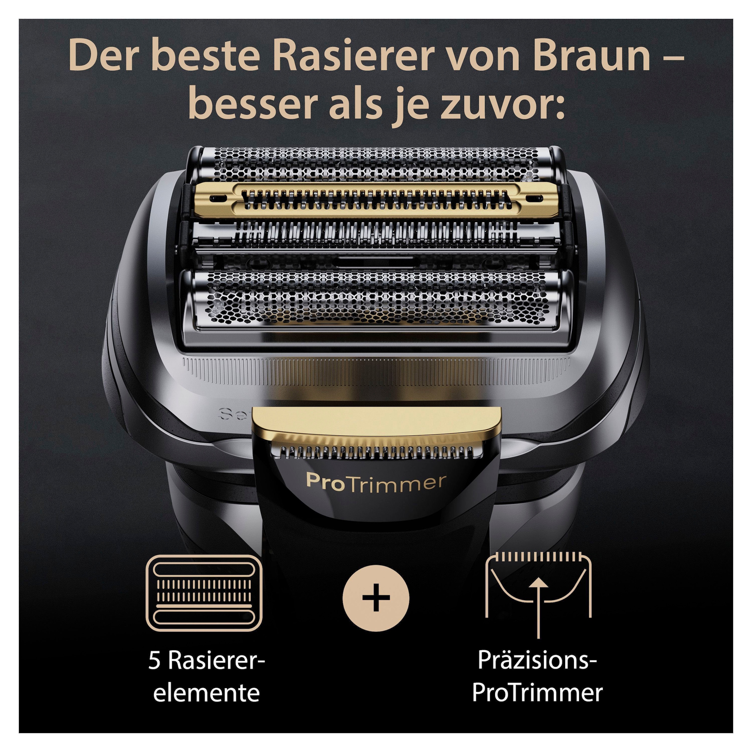 Braun Elektrorasierer »Series 9 Pro+ 9527s«, Precision ProTrimmer | günstig  kaufen