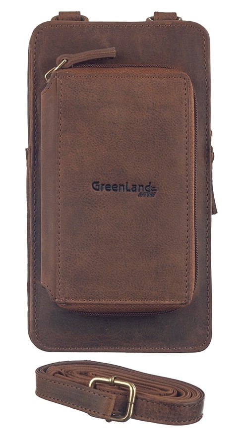 GreenLand Nature Mini Bag "Montenegro", mit aufgesetzter Börse